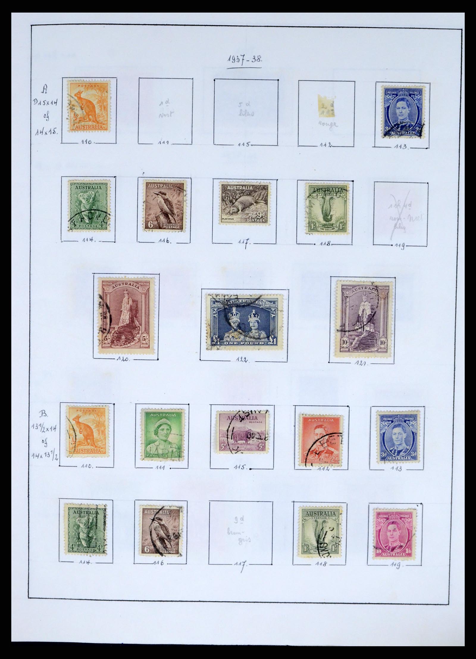 37366 019 - Postzegelverzameling 37366 Engelse koloniën 1858-1990.