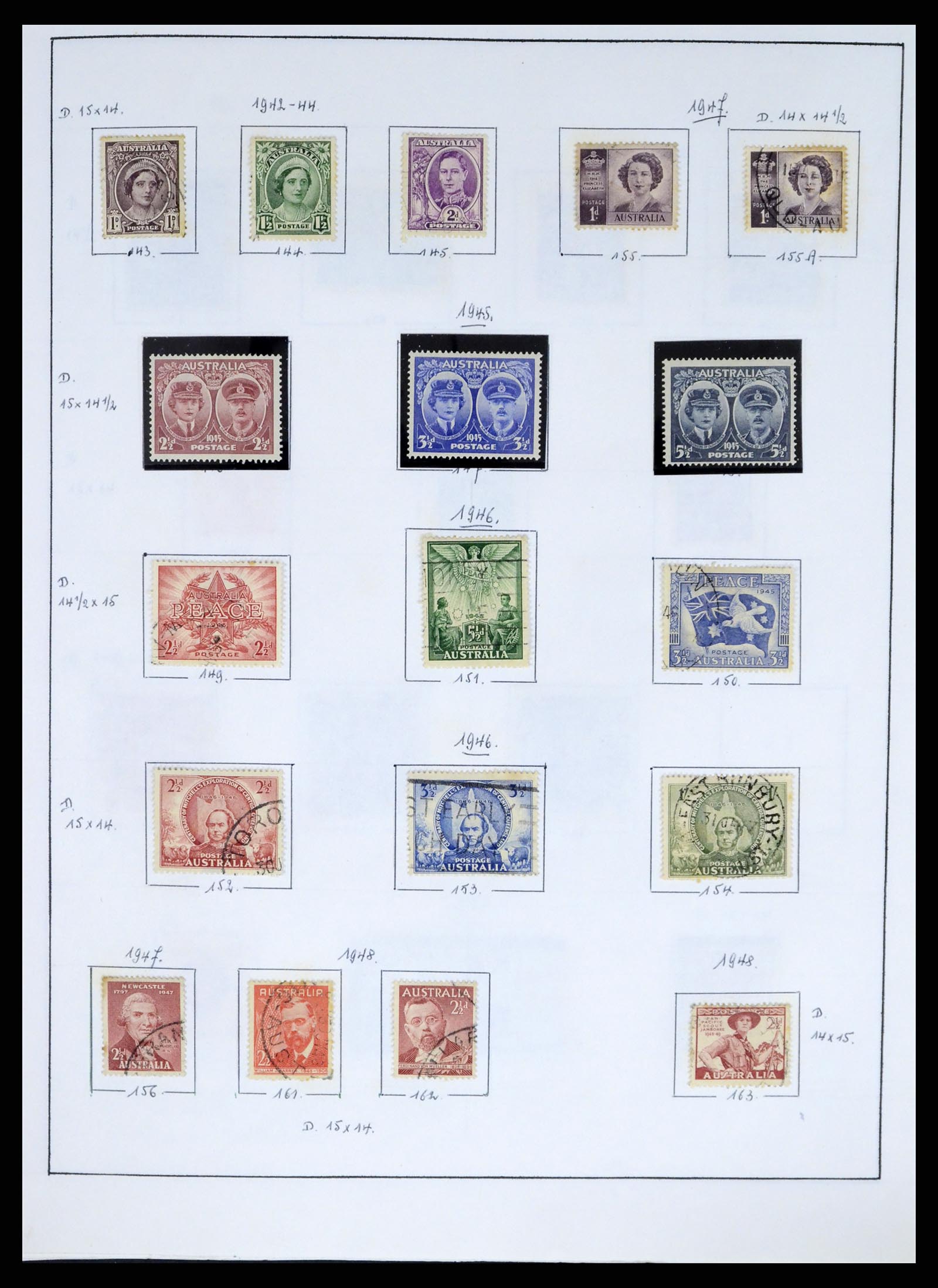 37366 021 - Postzegelverzameling 37366 Engelse koloniën 1858-1990.