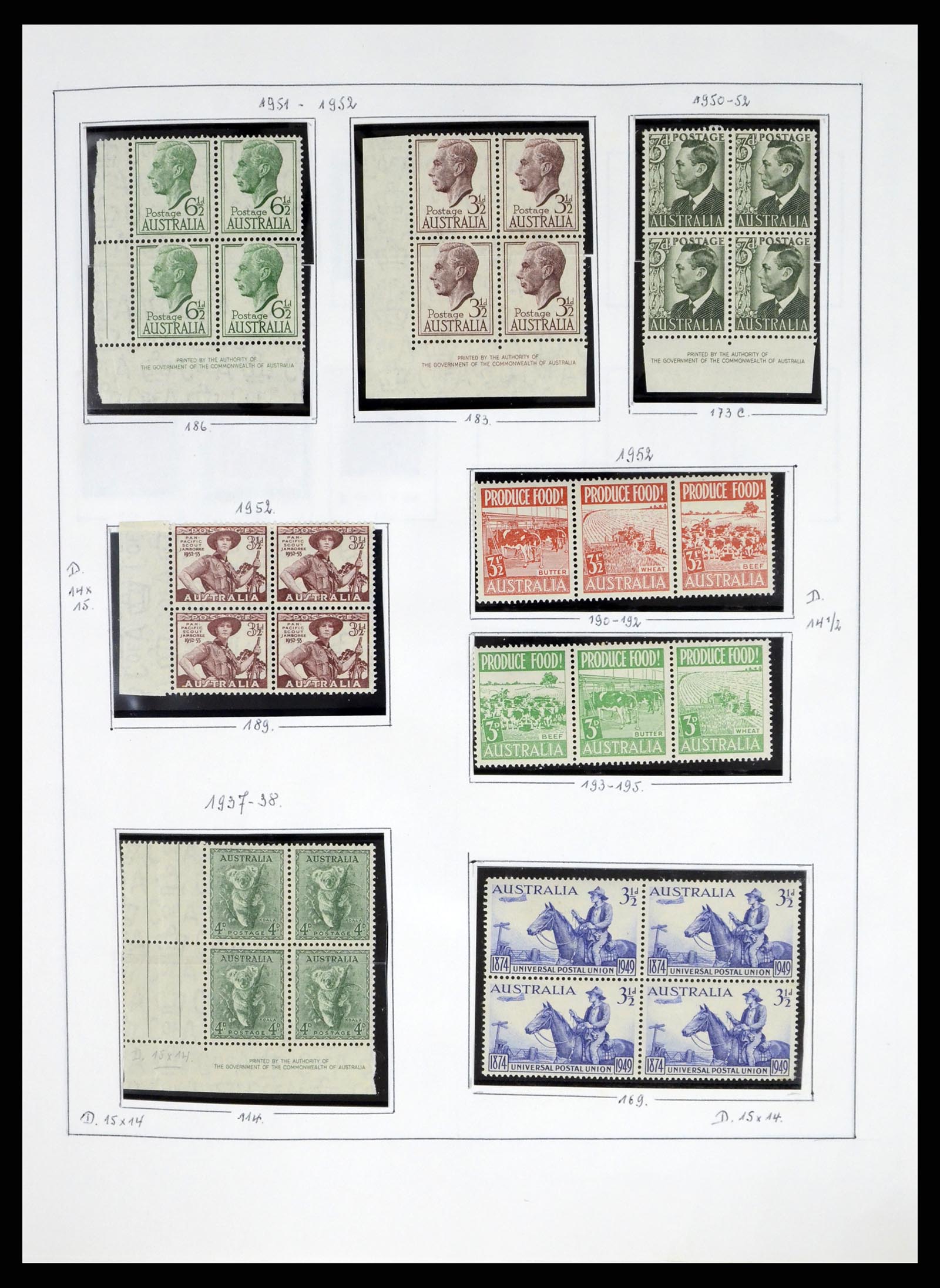 37366 024 - Postzegelverzameling 37366 Engelse koloniën 1858-1990.