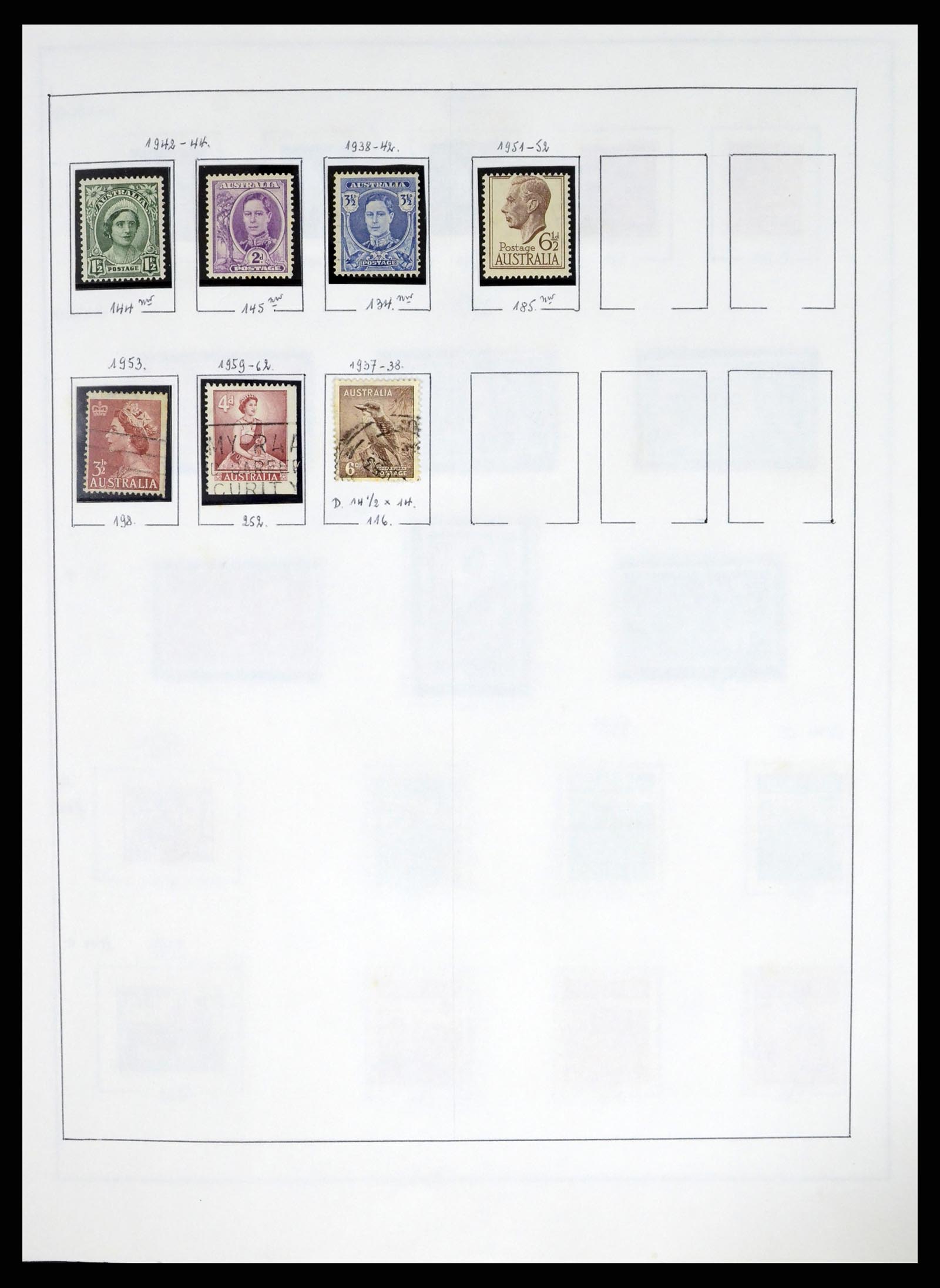 37366 025 - Postzegelverzameling 37366 Engelse koloniën 1858-1990.