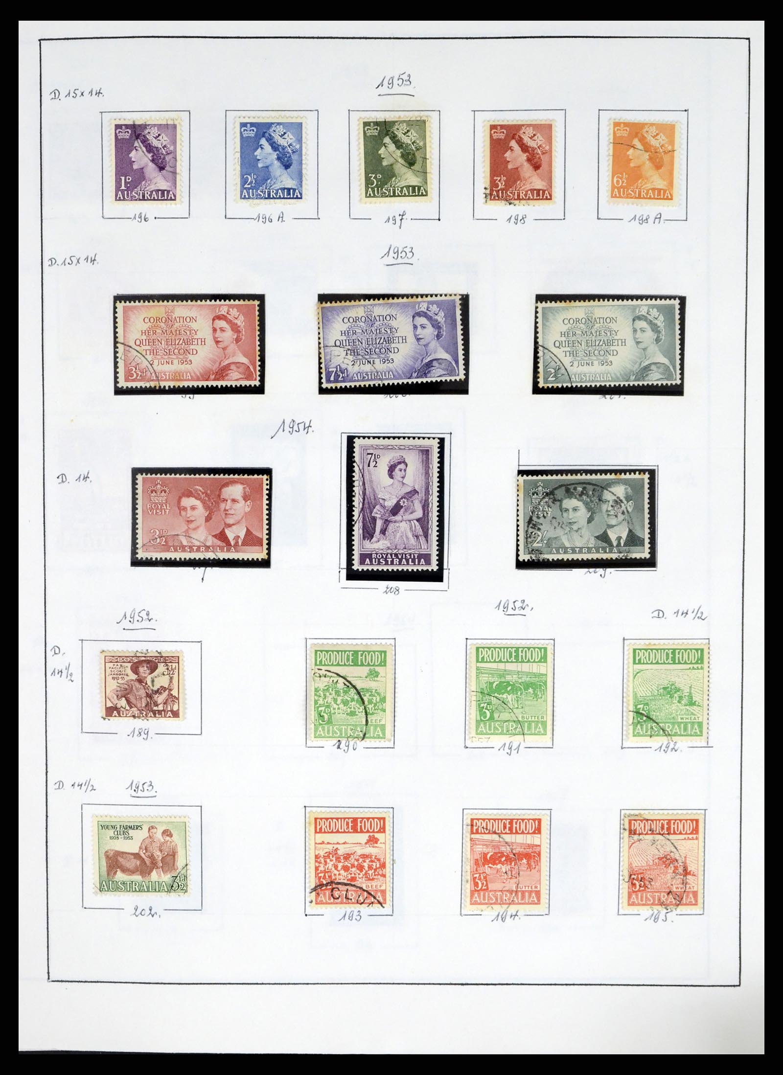 37366 026 - Postzegelverzameling 37366 Engelse koloniën 1858-1990.