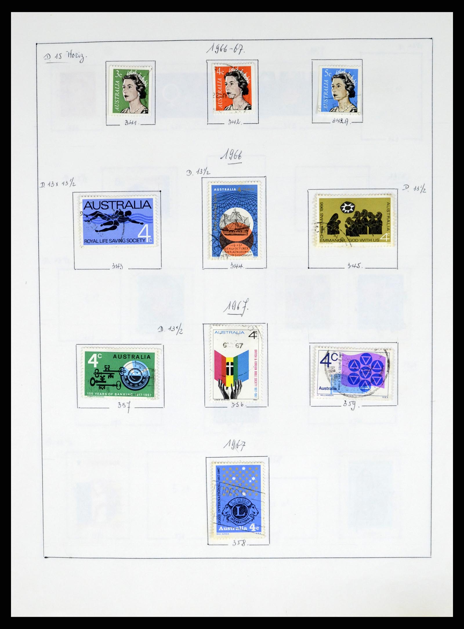 37366 037 - Postzegelverzameling 37366 Engelse koloniën 1858-1990.