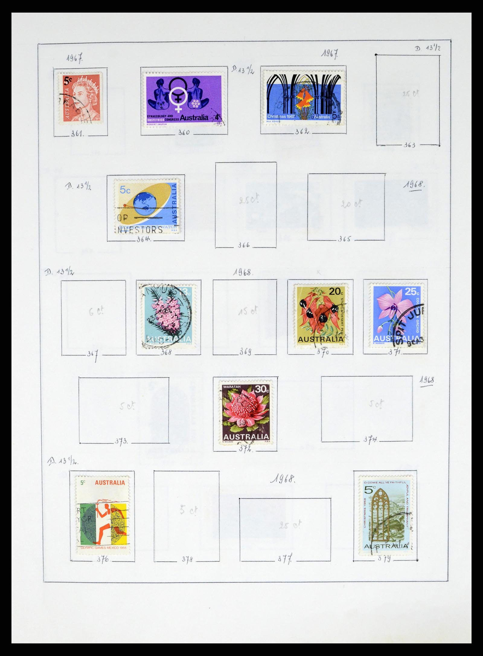 37366 038 - Postzegelverzameling 37366 Engelse koloniën 1858-1990.