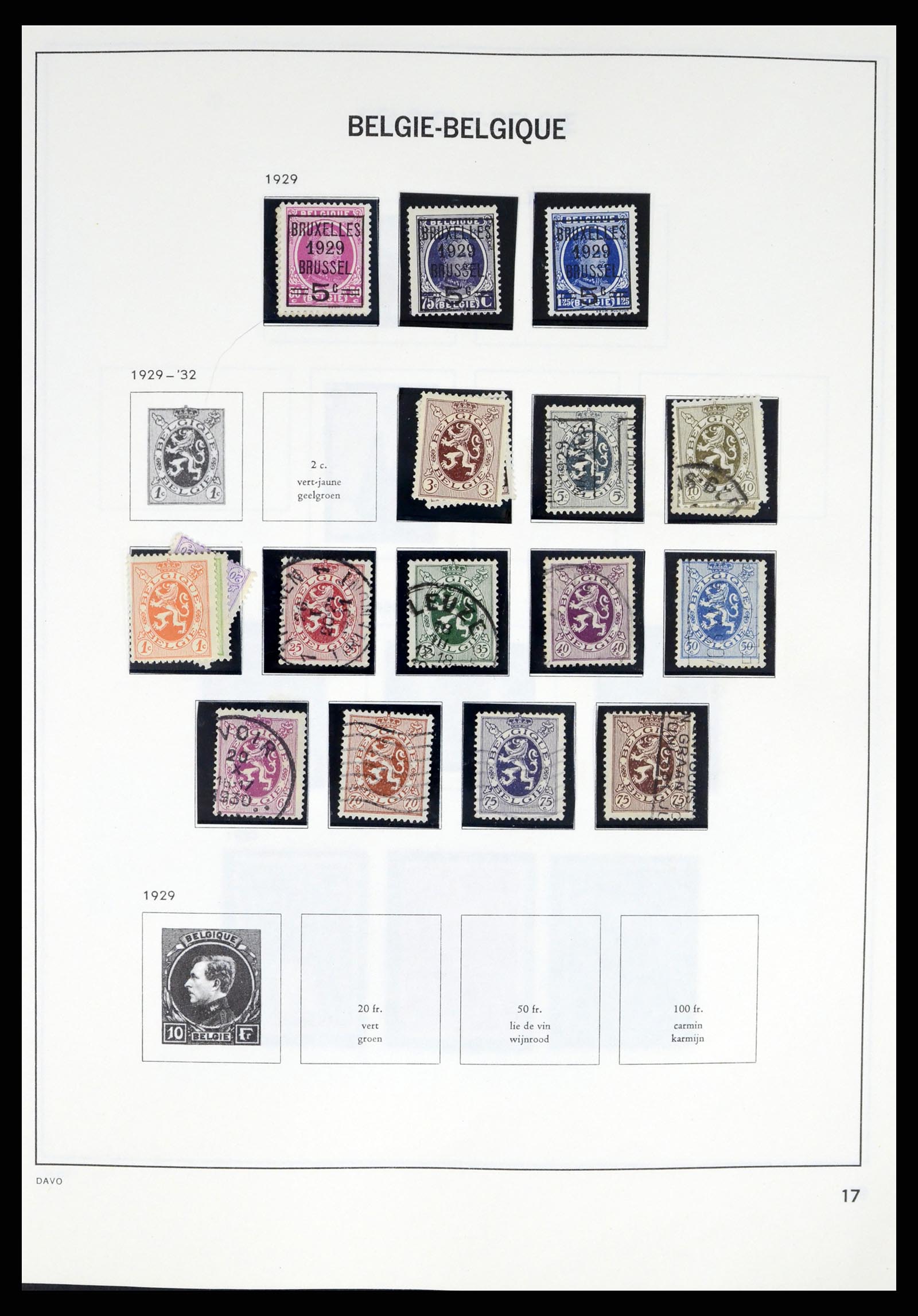 37367 016 - Stamp collection 37367 Belgium 1849-2003.