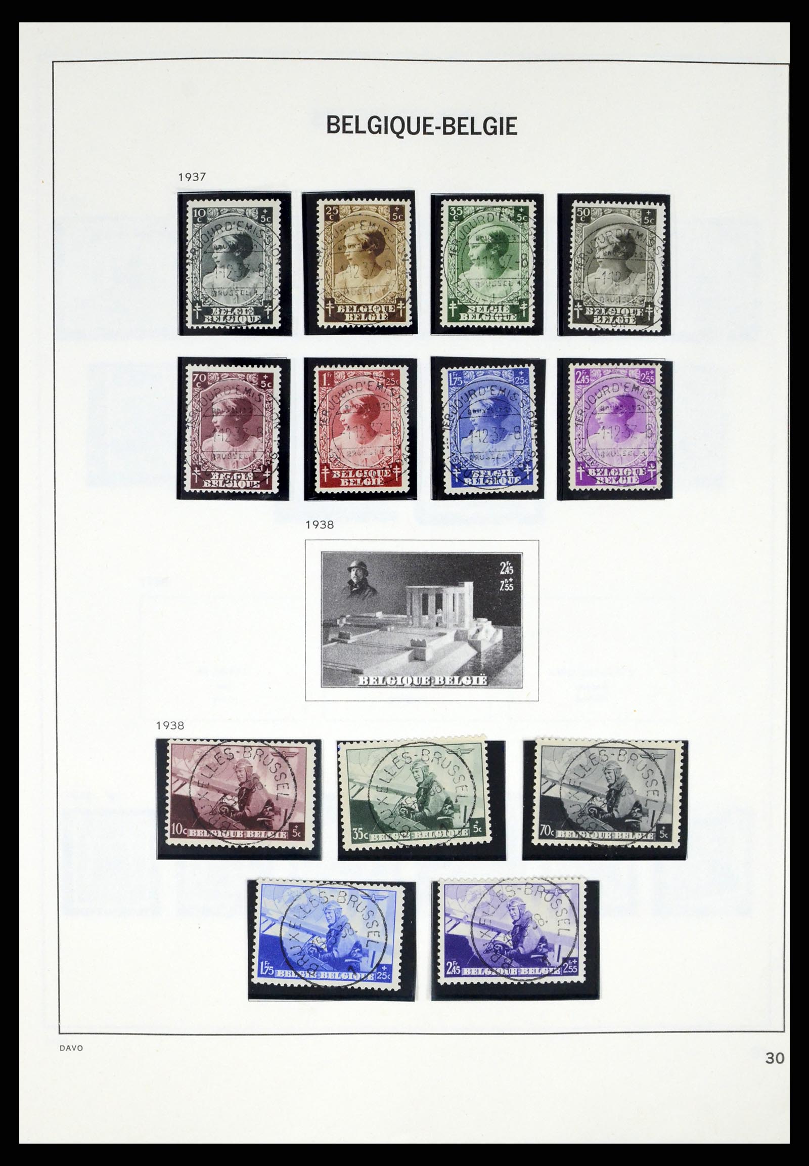 37367 028 - Postzegelverzameling 37367 België 1849-2003.