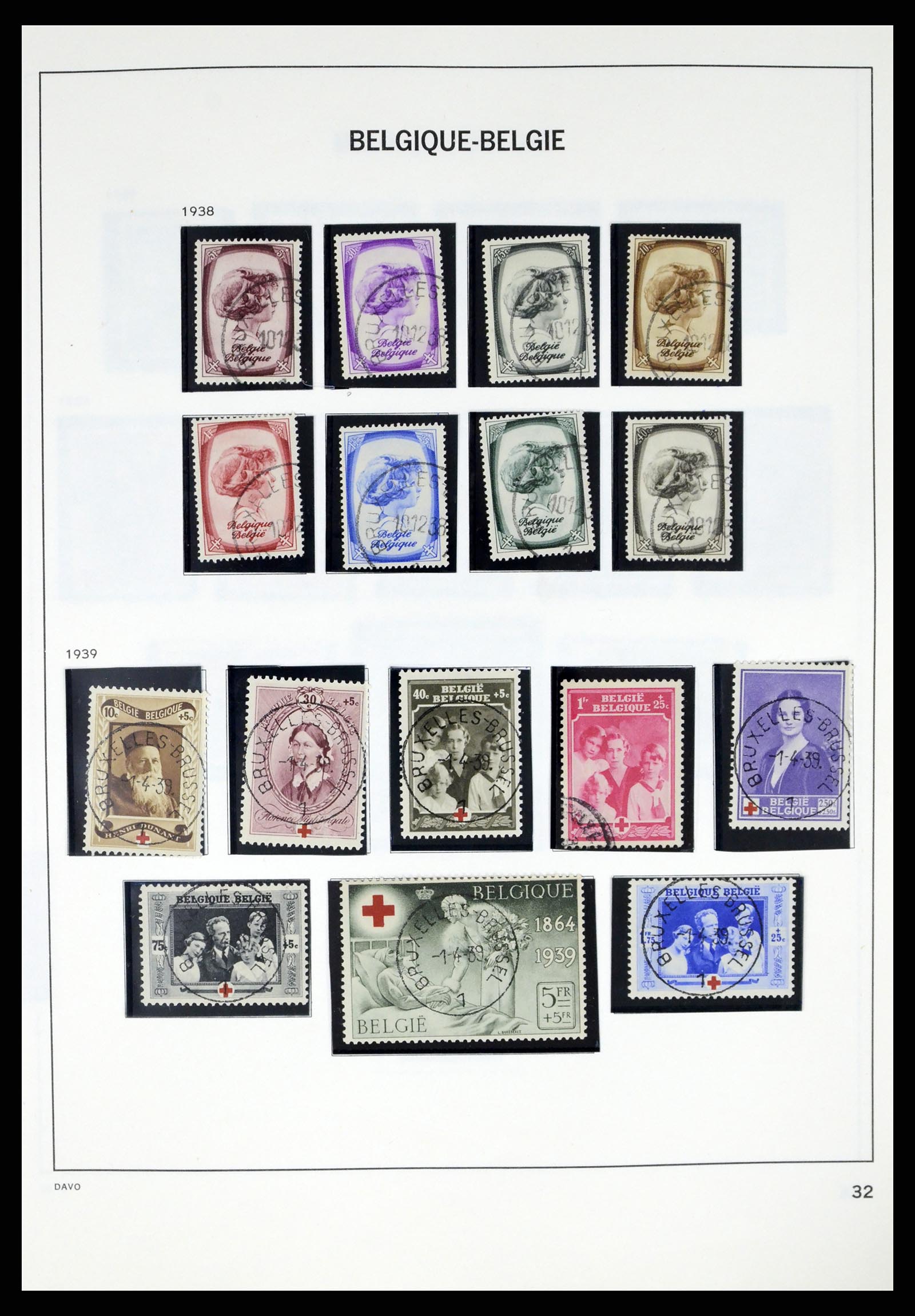 37367 030 - Stamp collection 37367 Belgium 1849-2003.