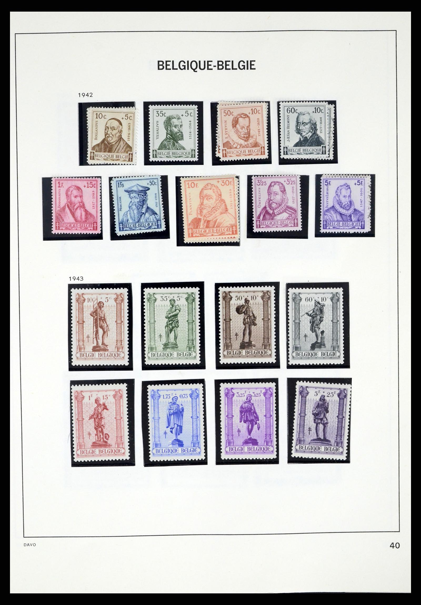 37367 038 - Postzegelverzameling 37367 België 1849-2003.