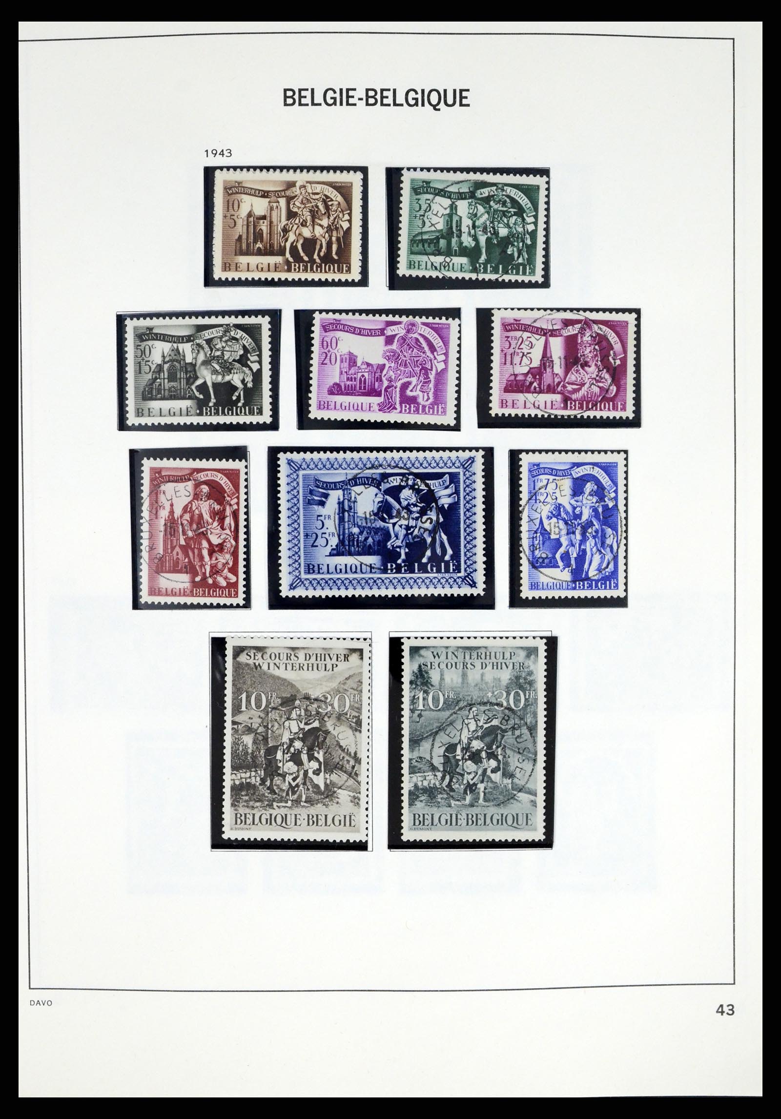 37367 041 - Stamp collection 37367 Belgium 1849-2003.
