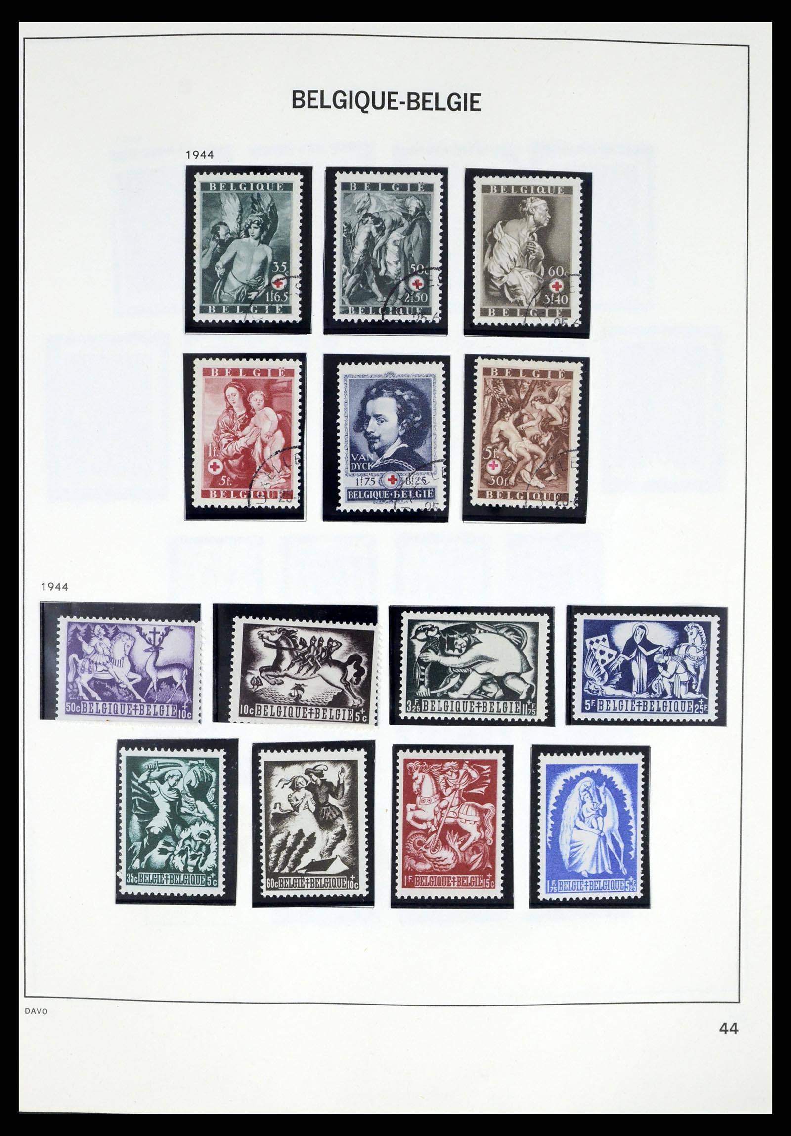 37367 042 - Postzegelverzameling 37367 België 1849-2003.