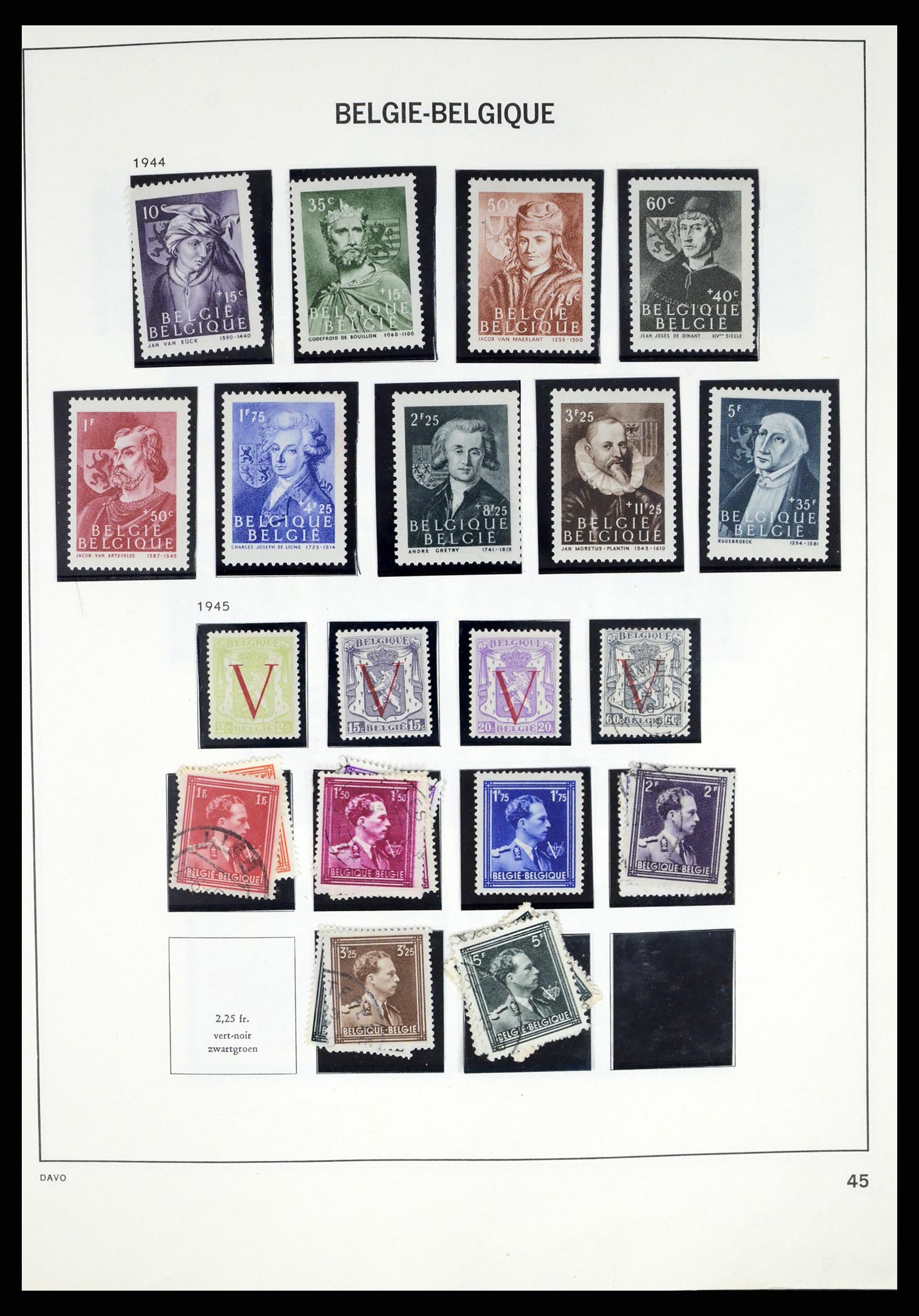 37367 043 - Postzegelverzameling 37367 België 1849-2003.