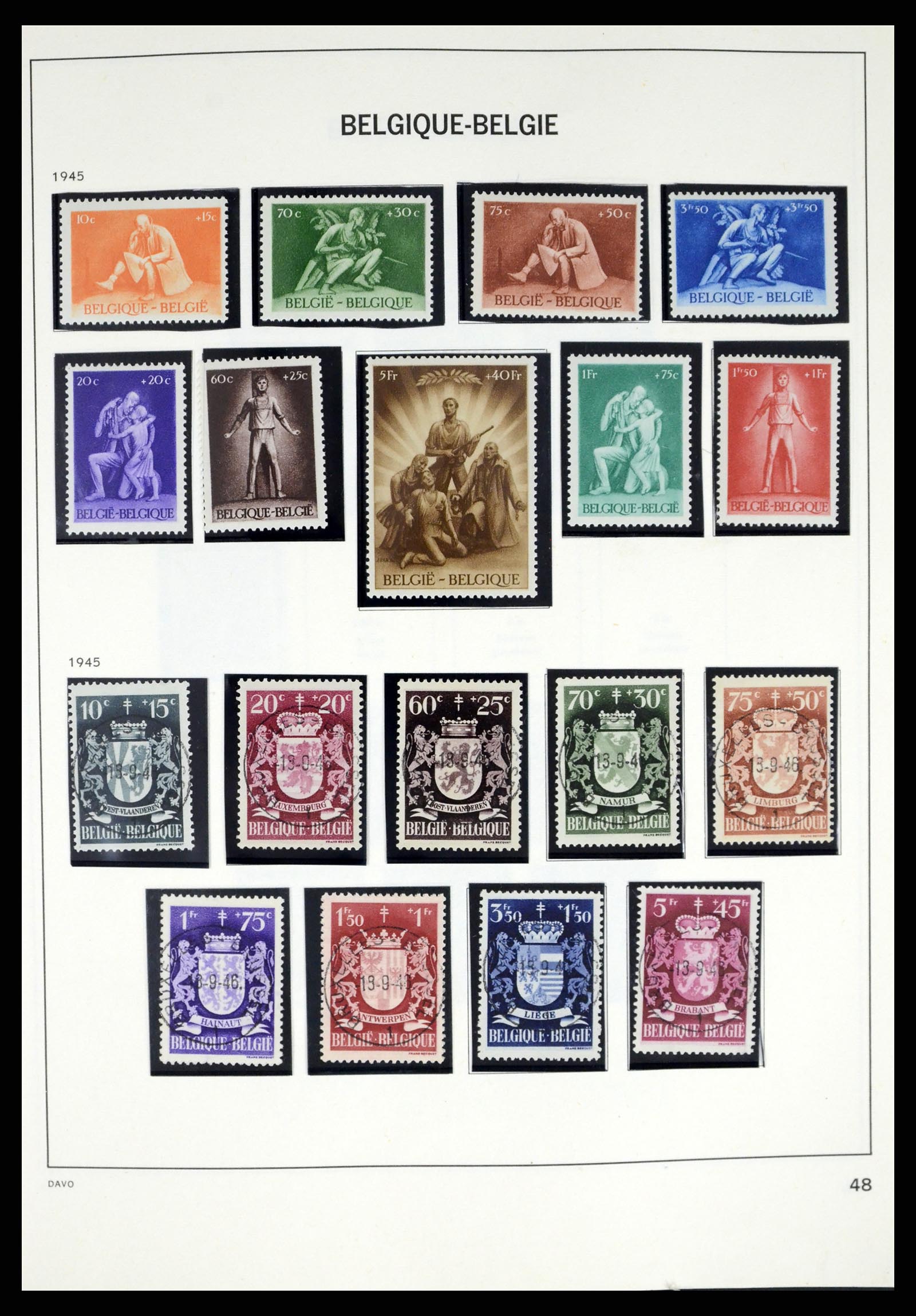 37367 046 - Postzegelverzameling 37367 België 1849-2003.