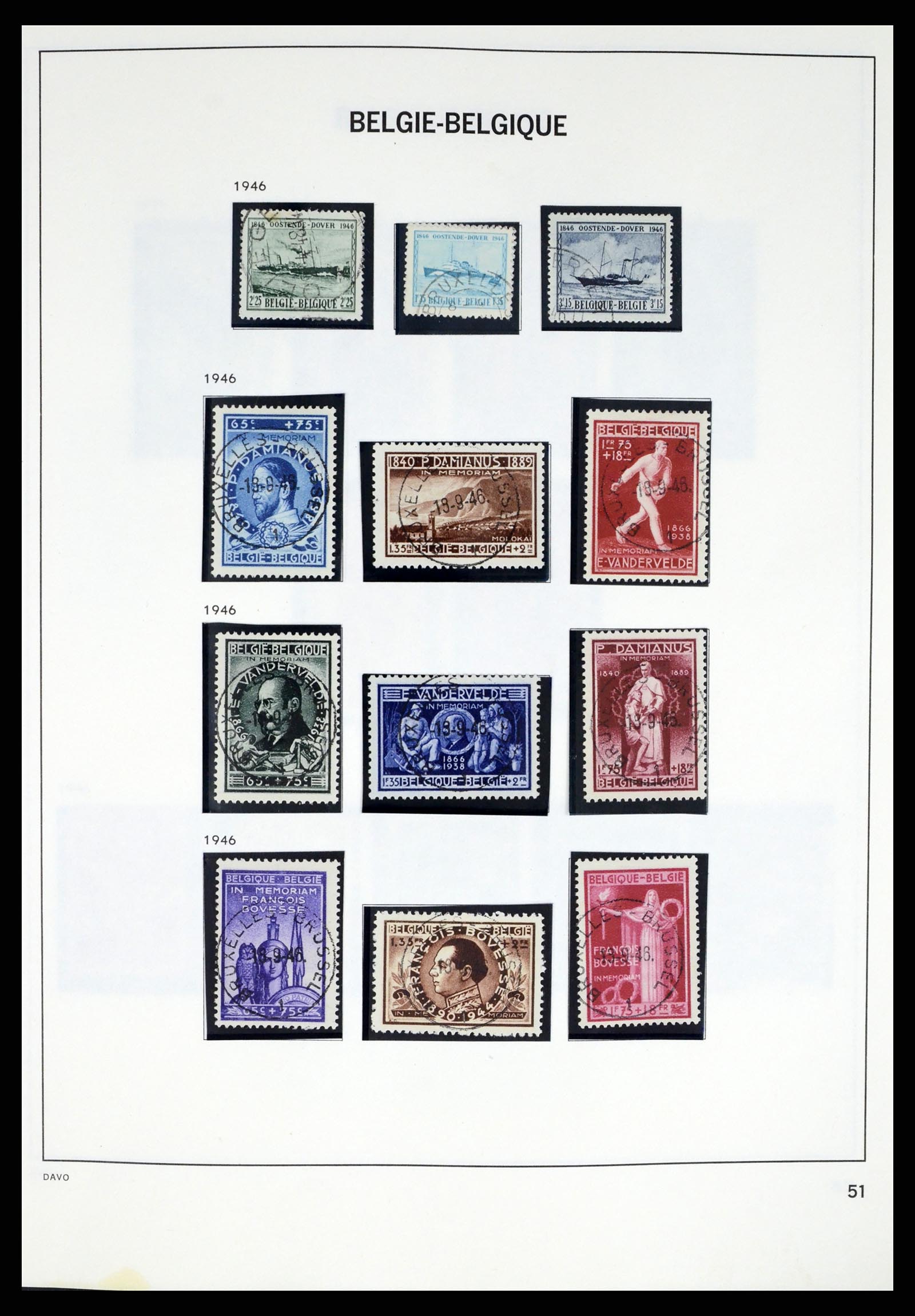 37367 049 - Postzegelverzameling 37367 België 1849-2003.