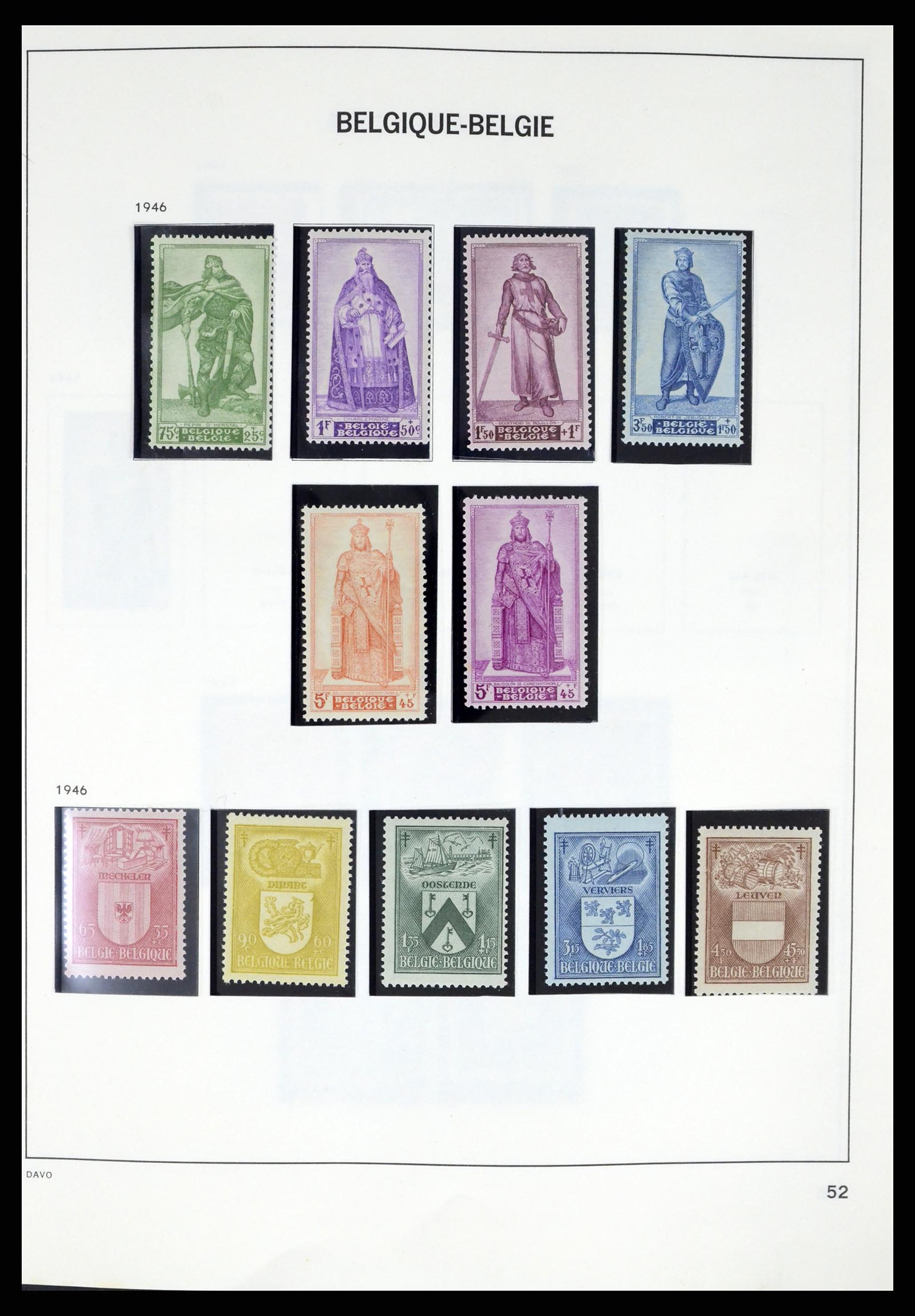 37367 050 - Postzegelverzameling 37367 België 1849-2003.