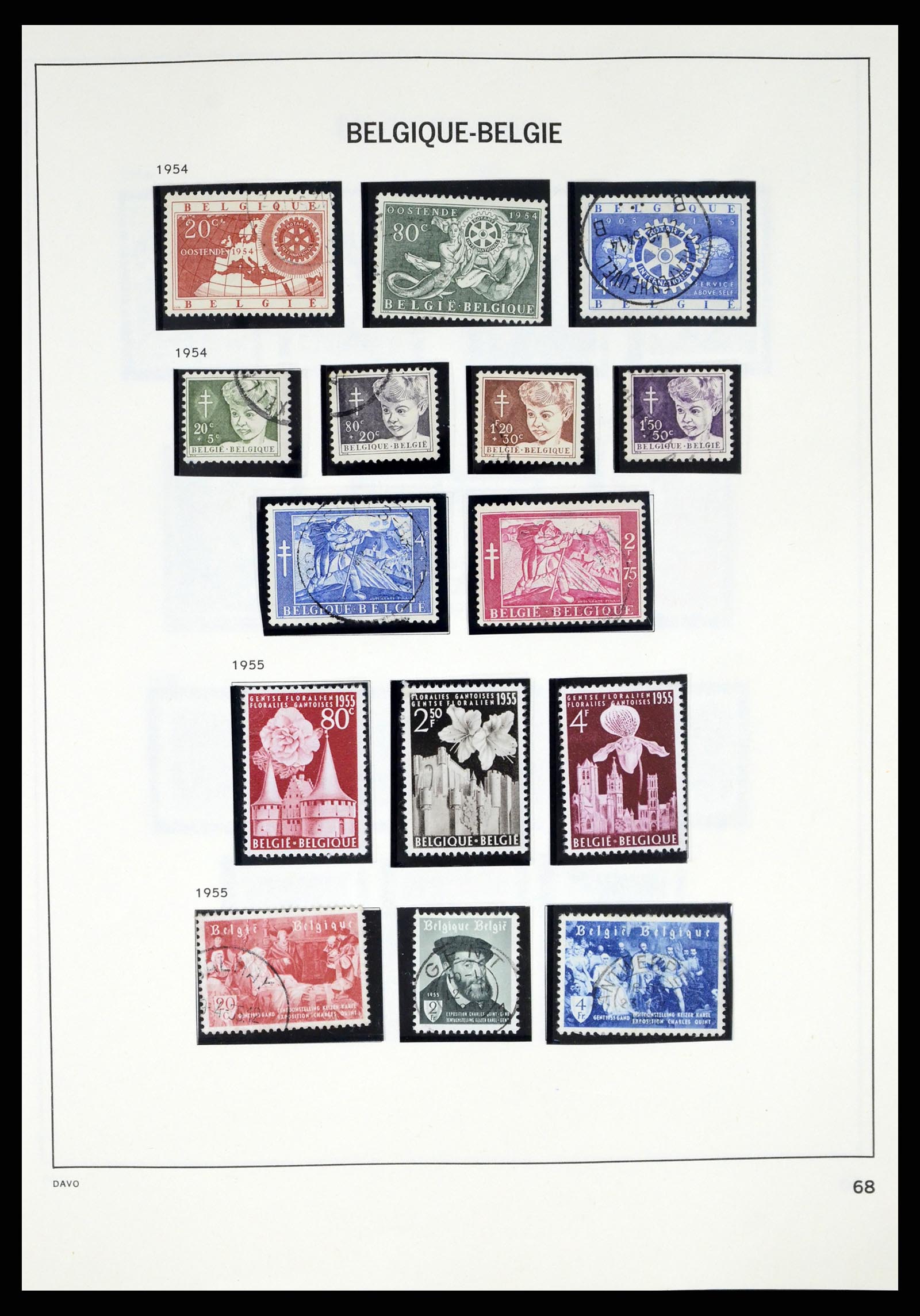 37367 064 - Postzegelverzameling 37367 België 1849-2003.