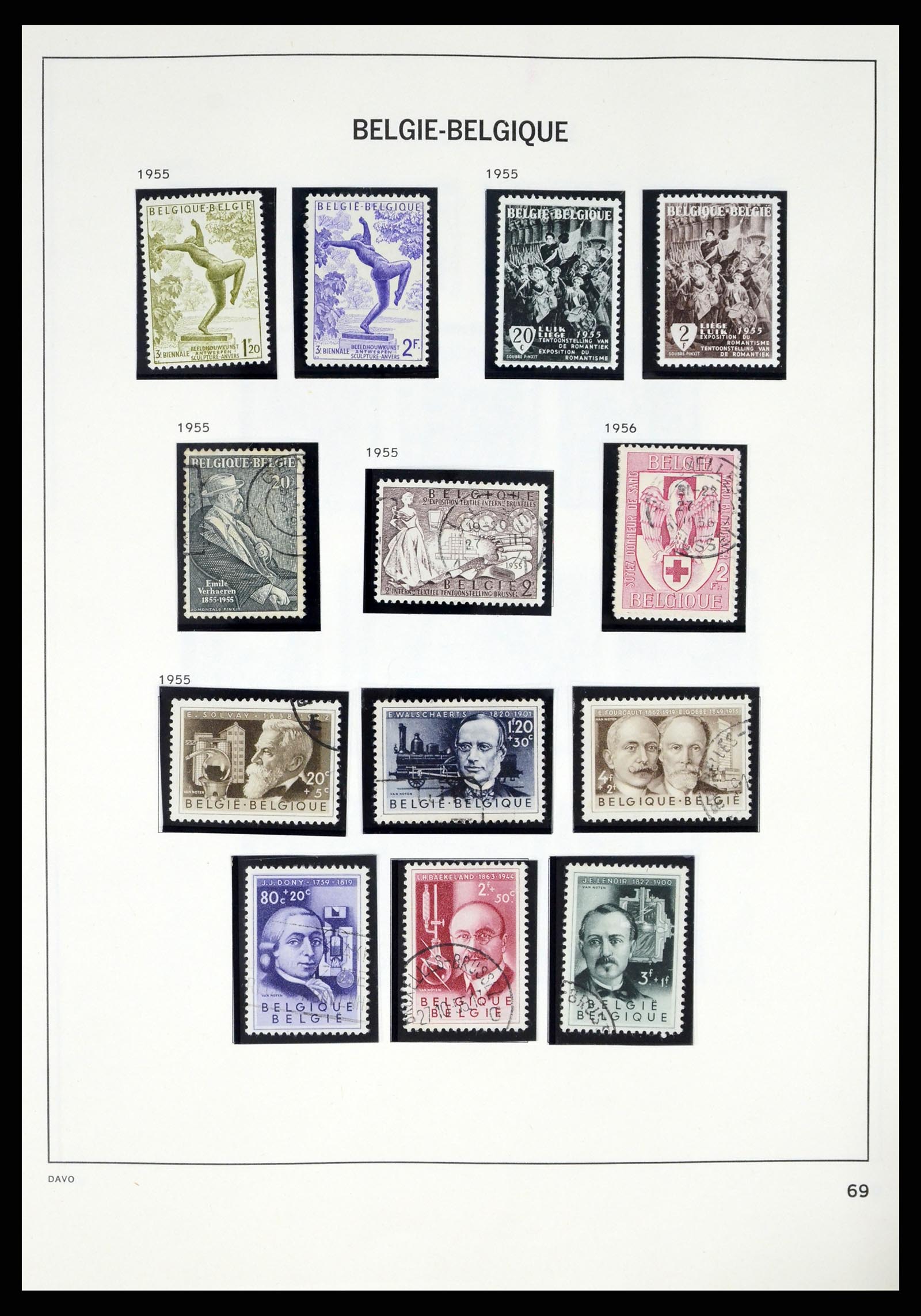 37367 065 - Postzegelverzameling 37367 België 1849-2003.