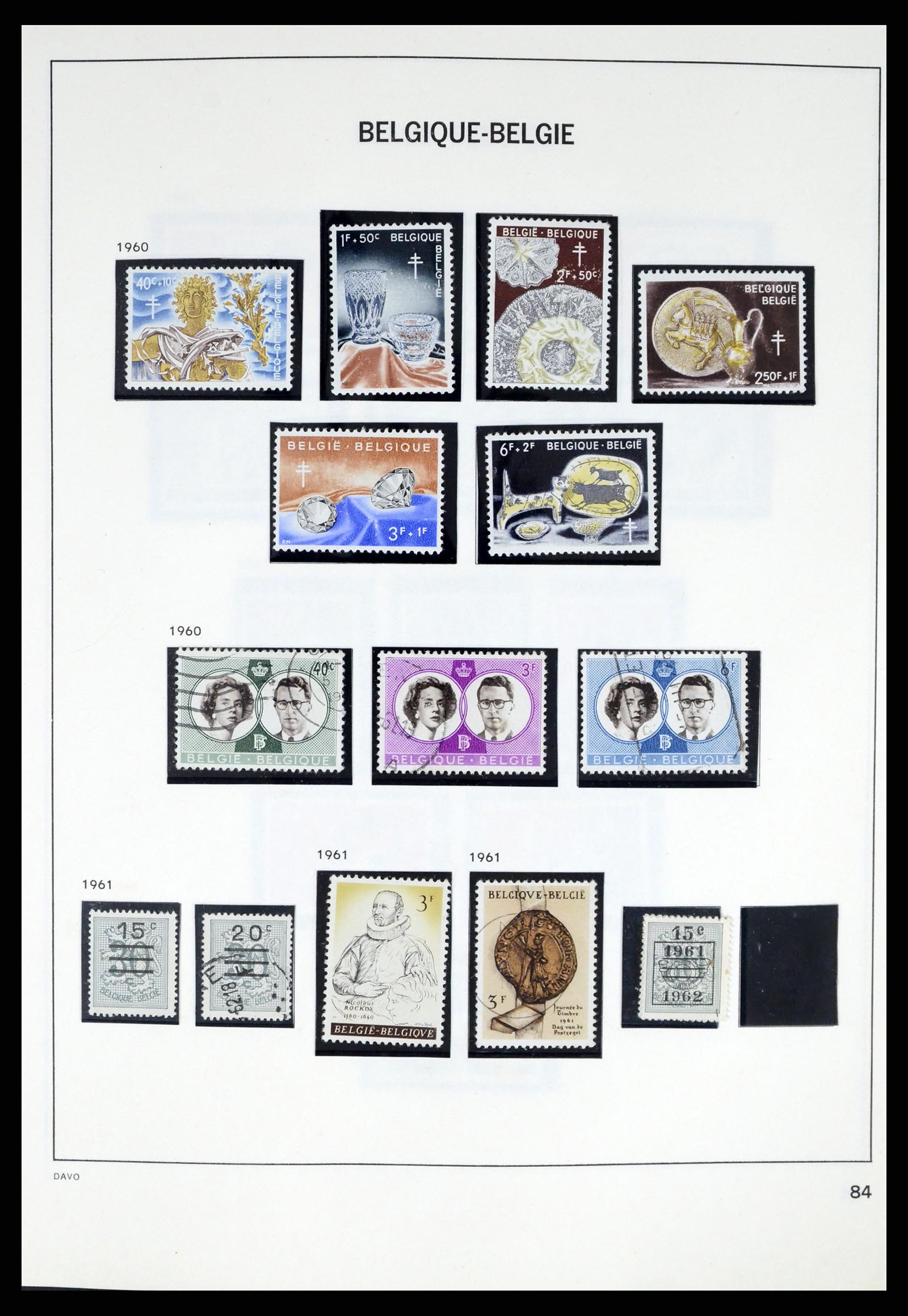 37367 080 - Postzegelverzameling 37367 België 1849-2003.