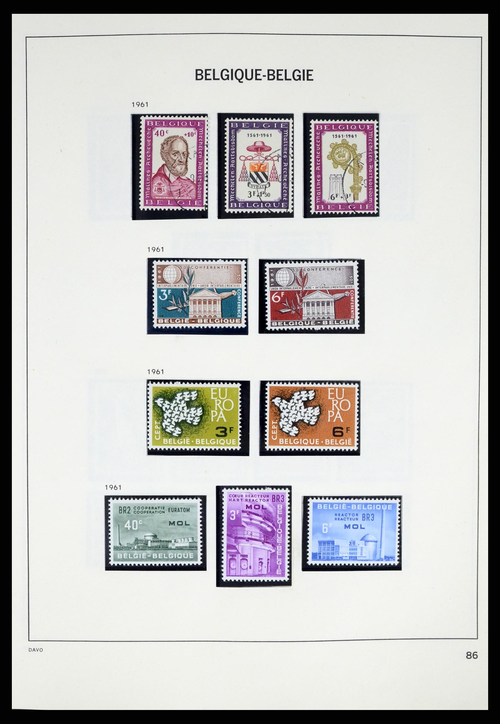 37367 083 - Stamp collection 37367 Belgium 1849-2003.