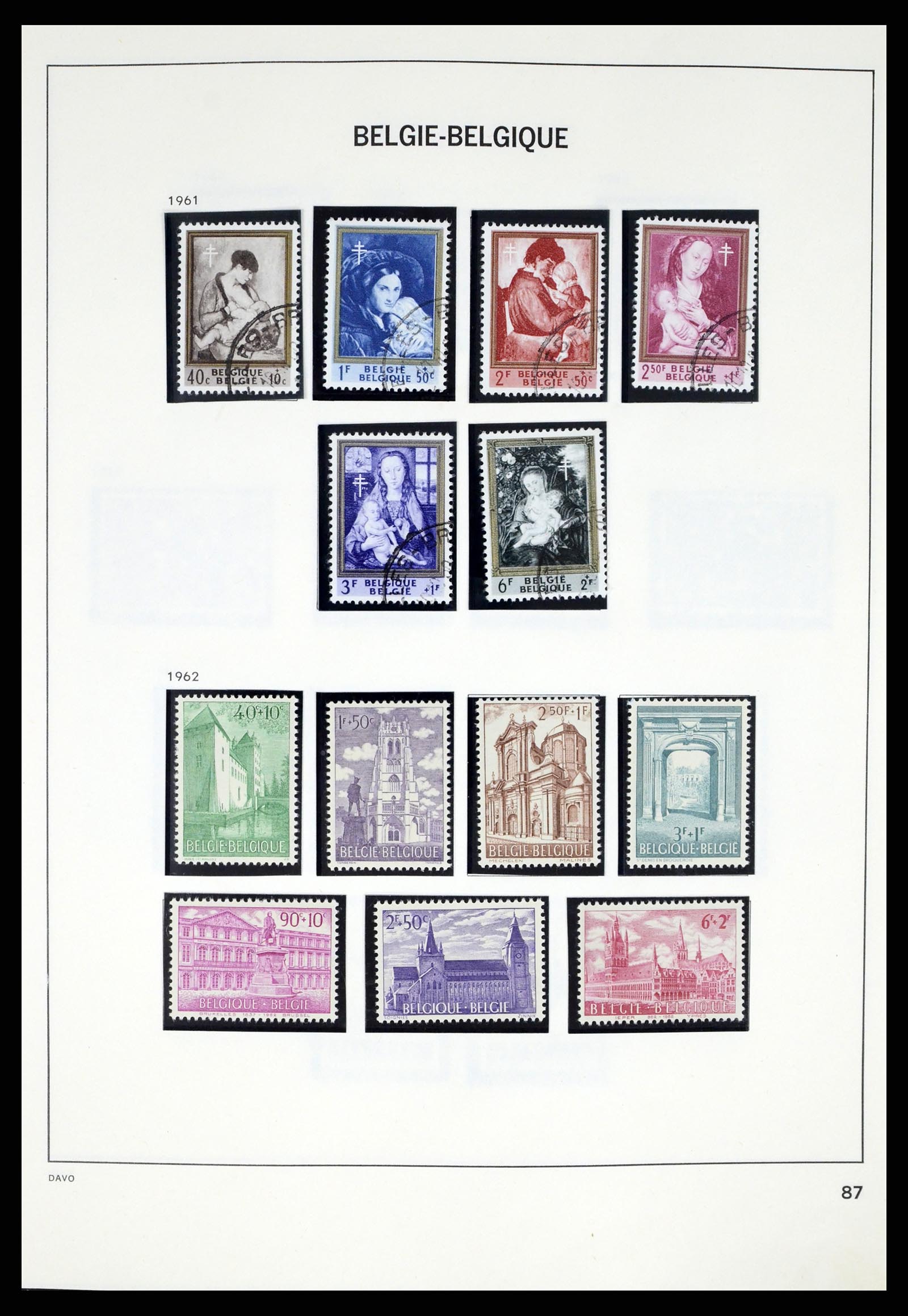 37367 084 - Stamp collection 37367 Belgium 1849-2003.