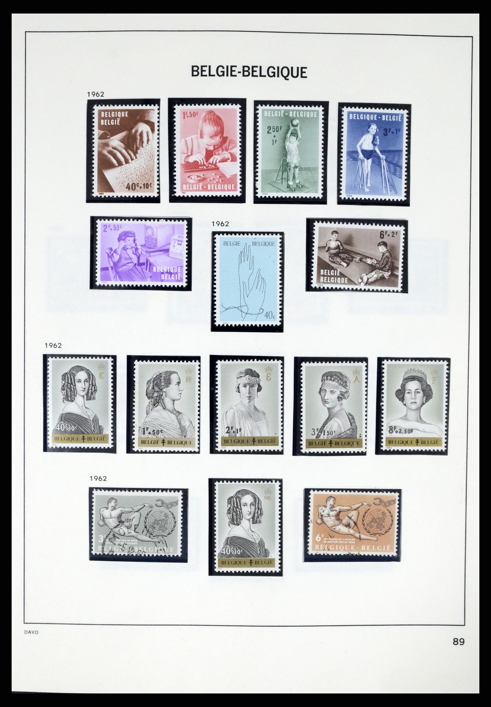 37367 086 - Postzegelverzameling 37367 België 1849-2003.