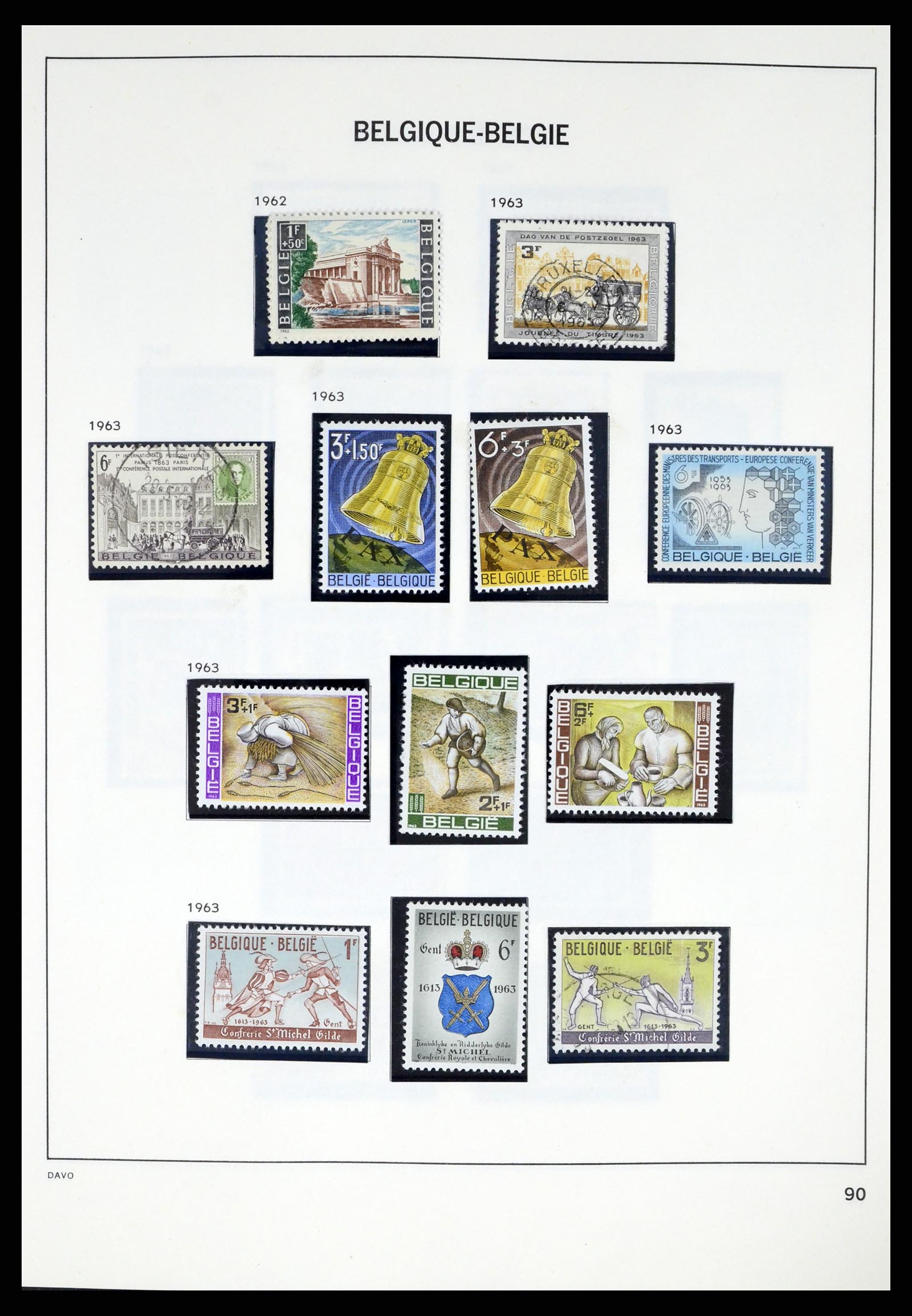 37367 087 - Postzegelverzameling 37367 België 1849-2003.