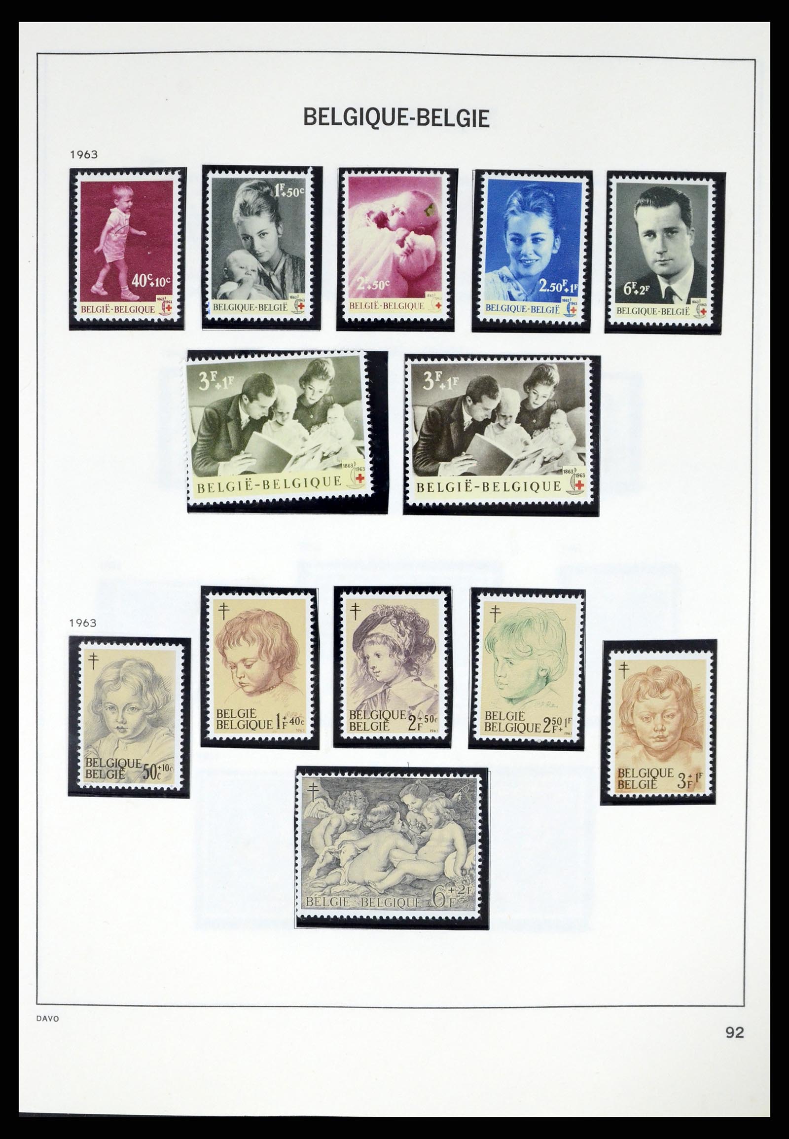 37367 089 - Stamp collection 37367 Belgium 1849-2003.