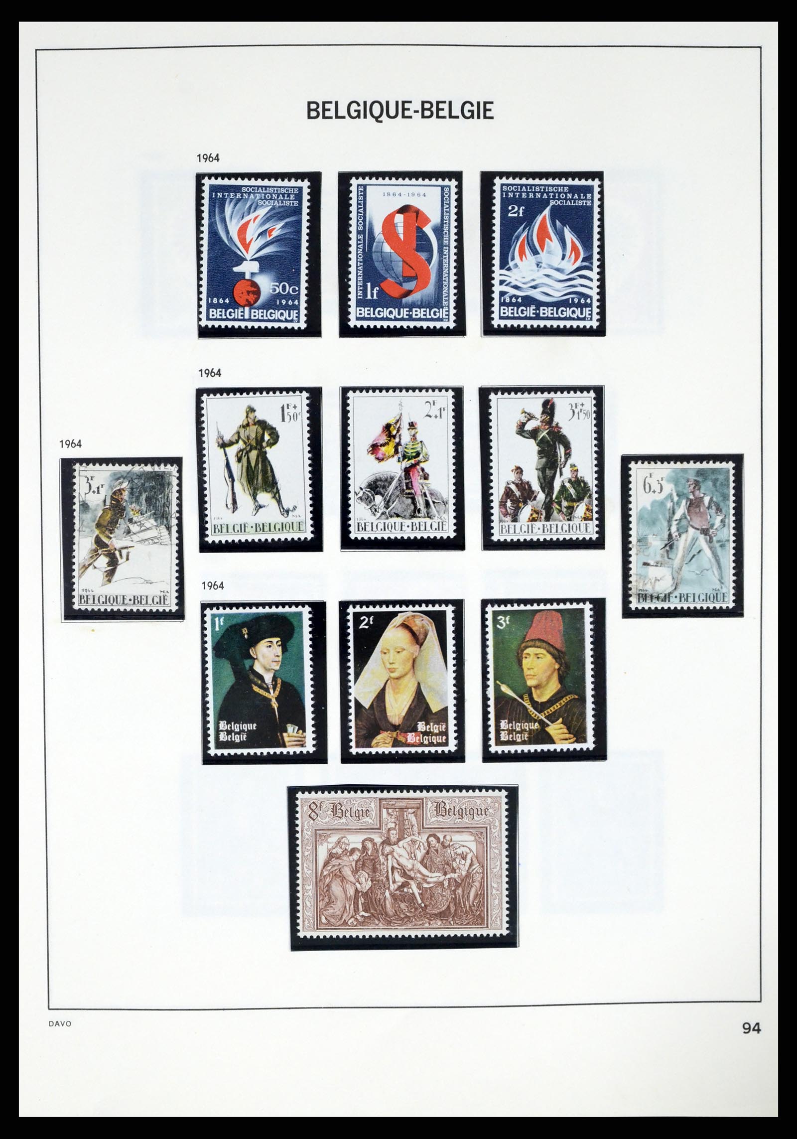37367 091 - Postzegelverzameling 37367 België 1849-2003.