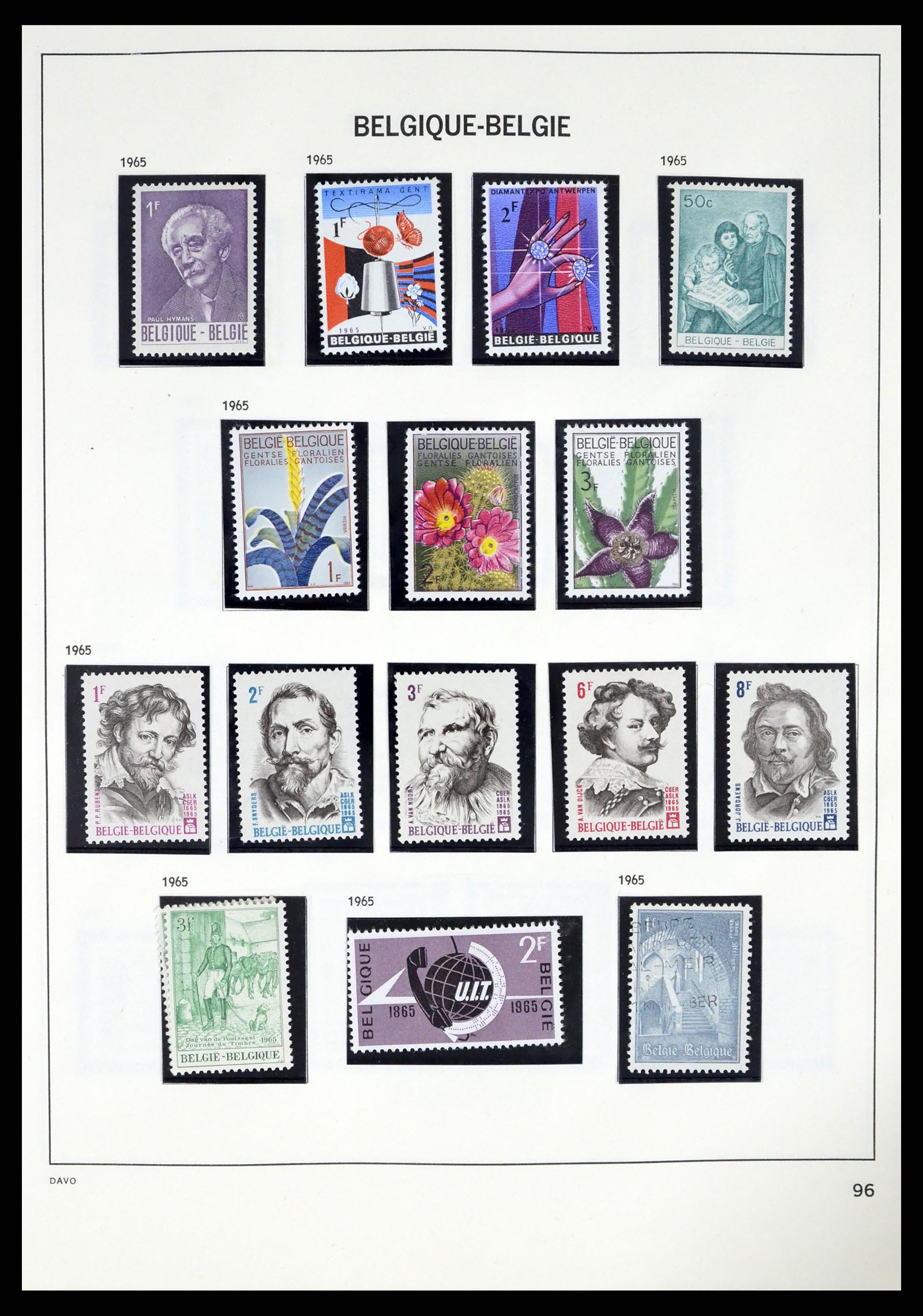 37367 093 - Postzegelverzameling 37367 België 1849-2003.