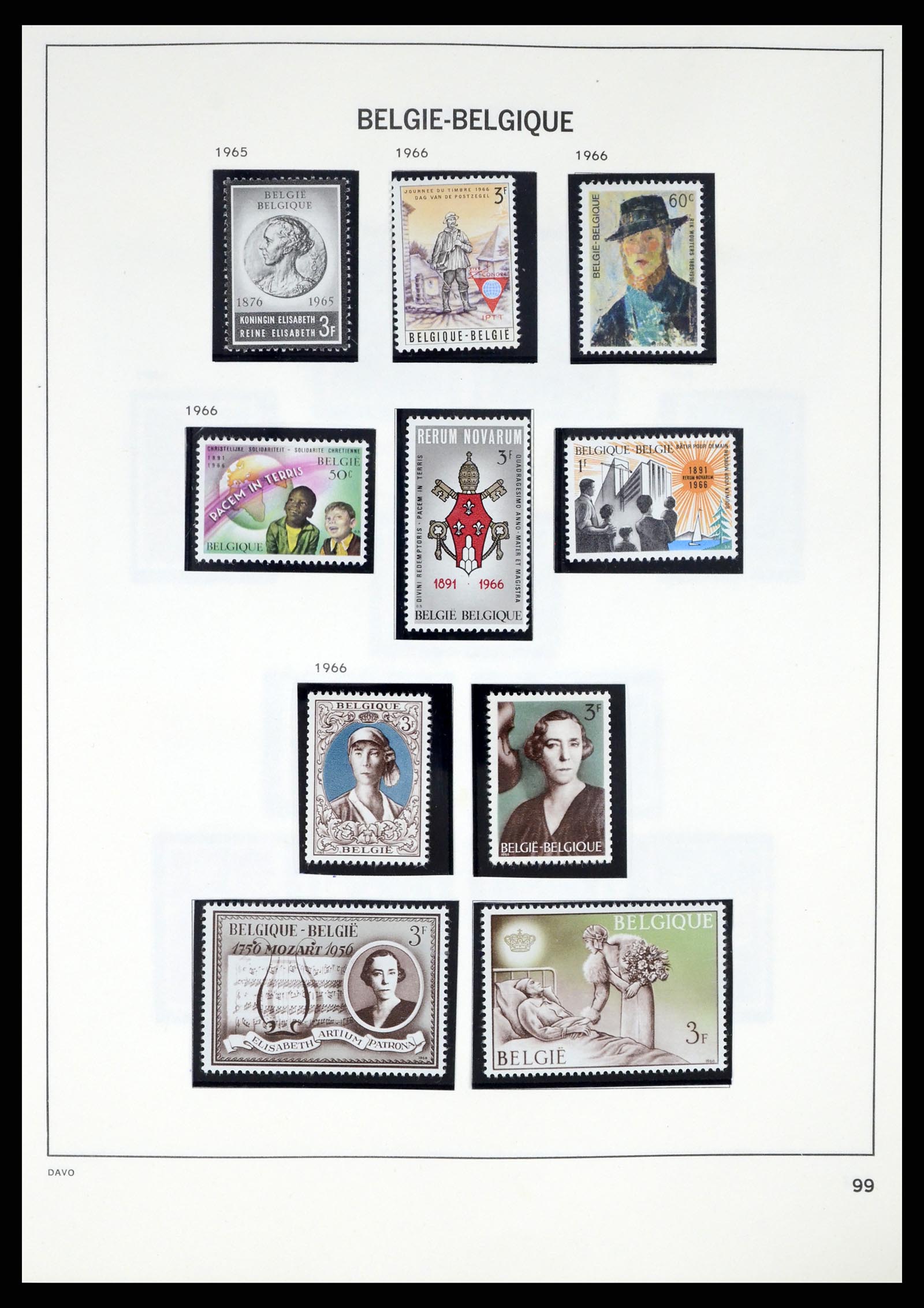 37367 096 - Postzegelverzameling 37367 België 1849-2003.