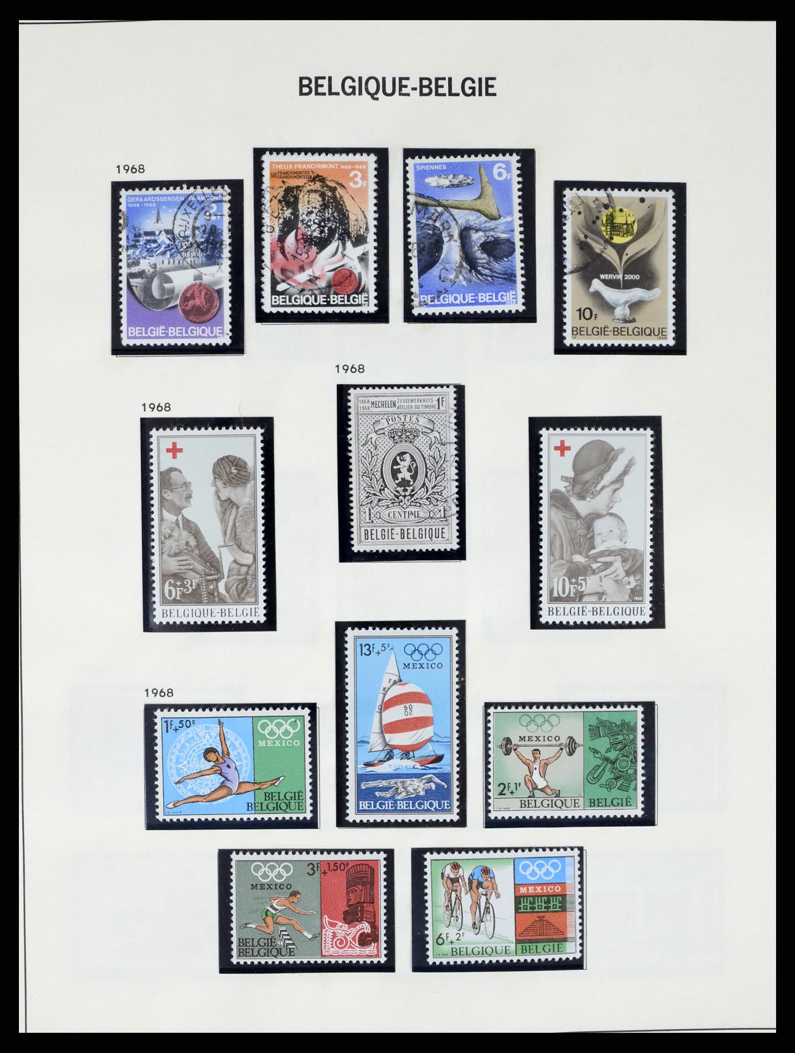37367 103 - Postzegelverzameling 37367 België 1849-2003.