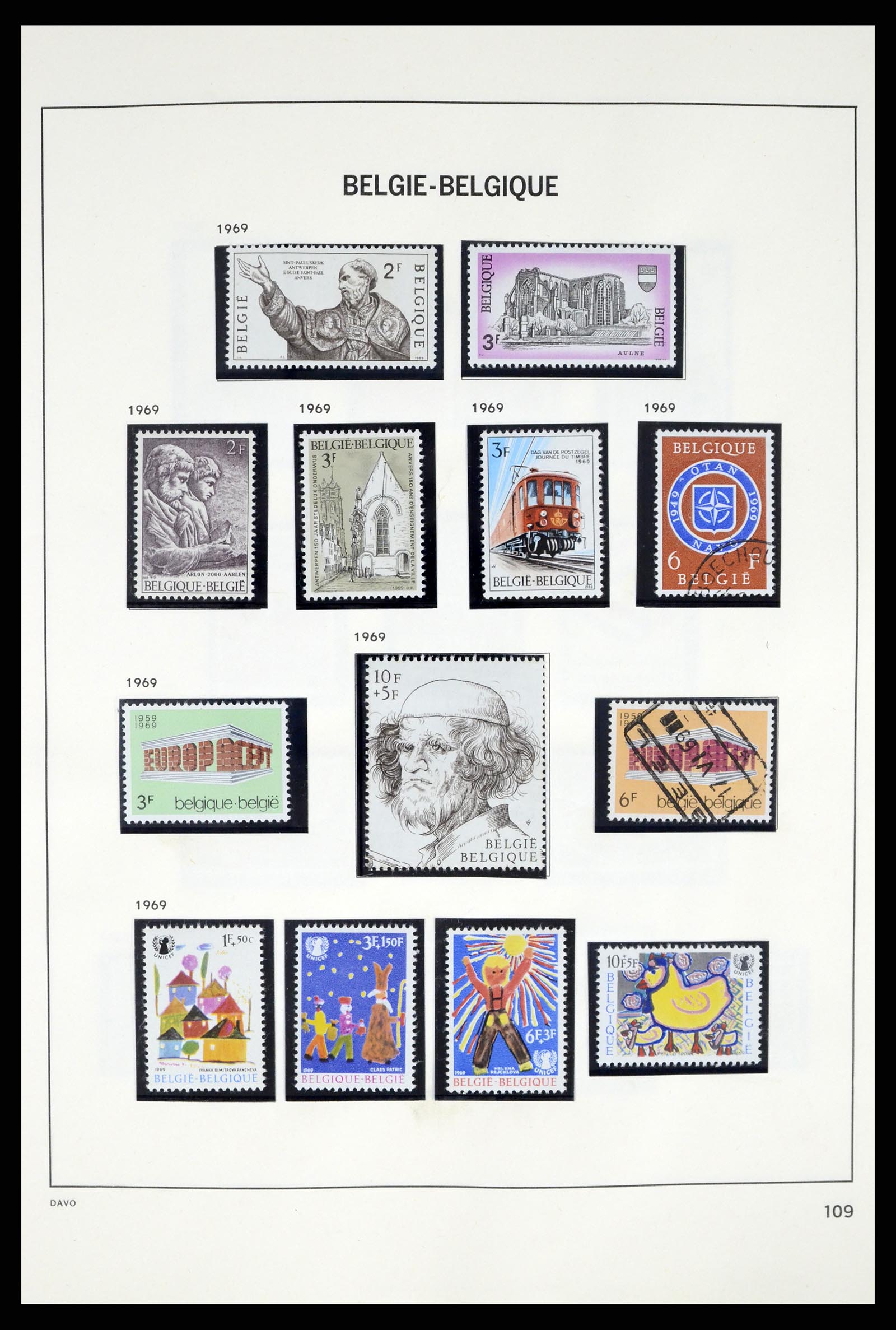 37367 106 - Postzegelverzameling 37367 België 1849-2003.