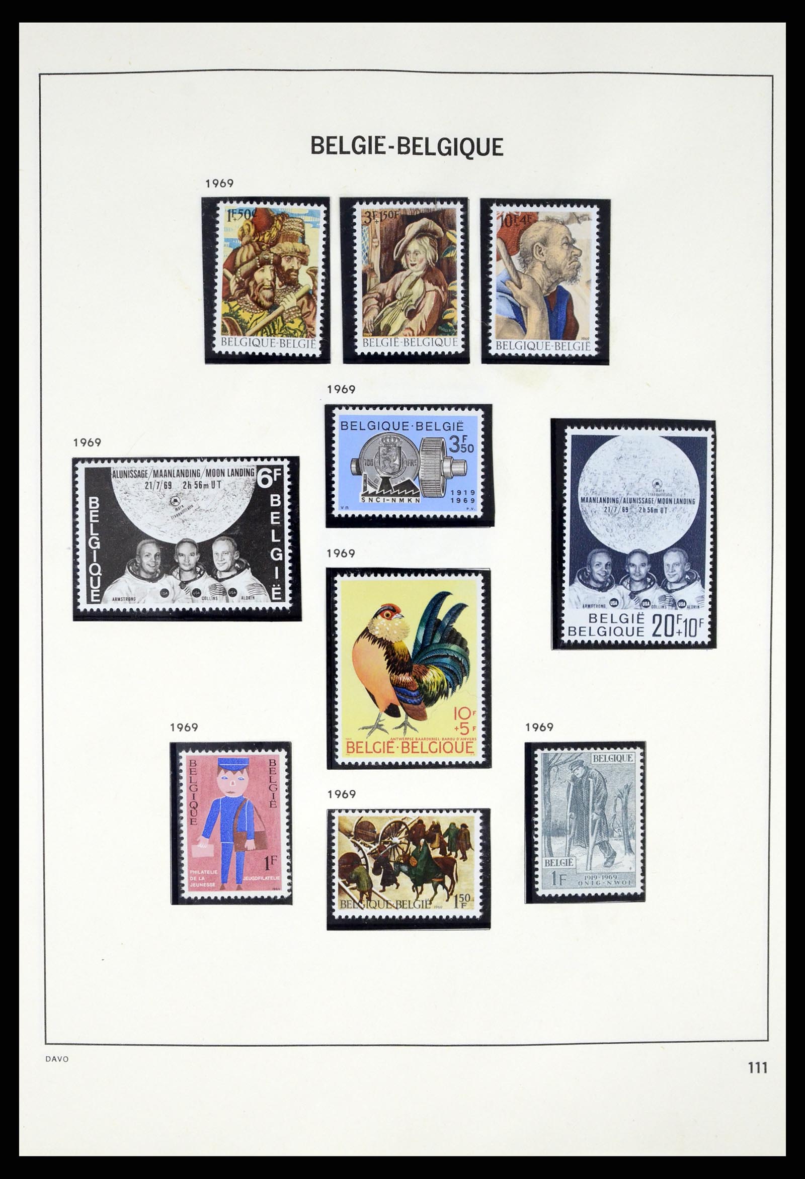 37367 108 - Postzegelverzameling 37367 België 1849-2003.