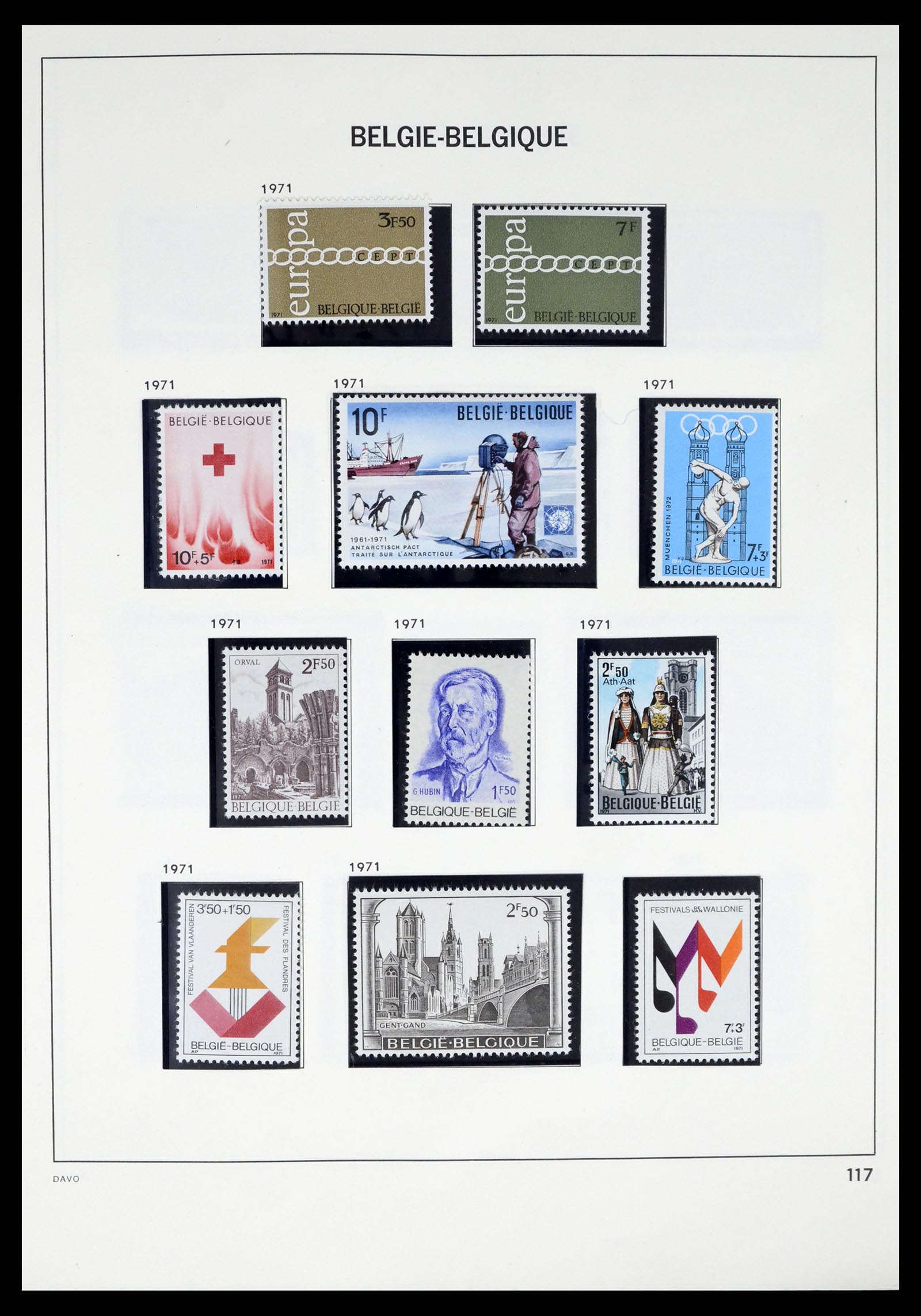 37367 116 - Postzegelverzameling 37367 België 1849-2003.