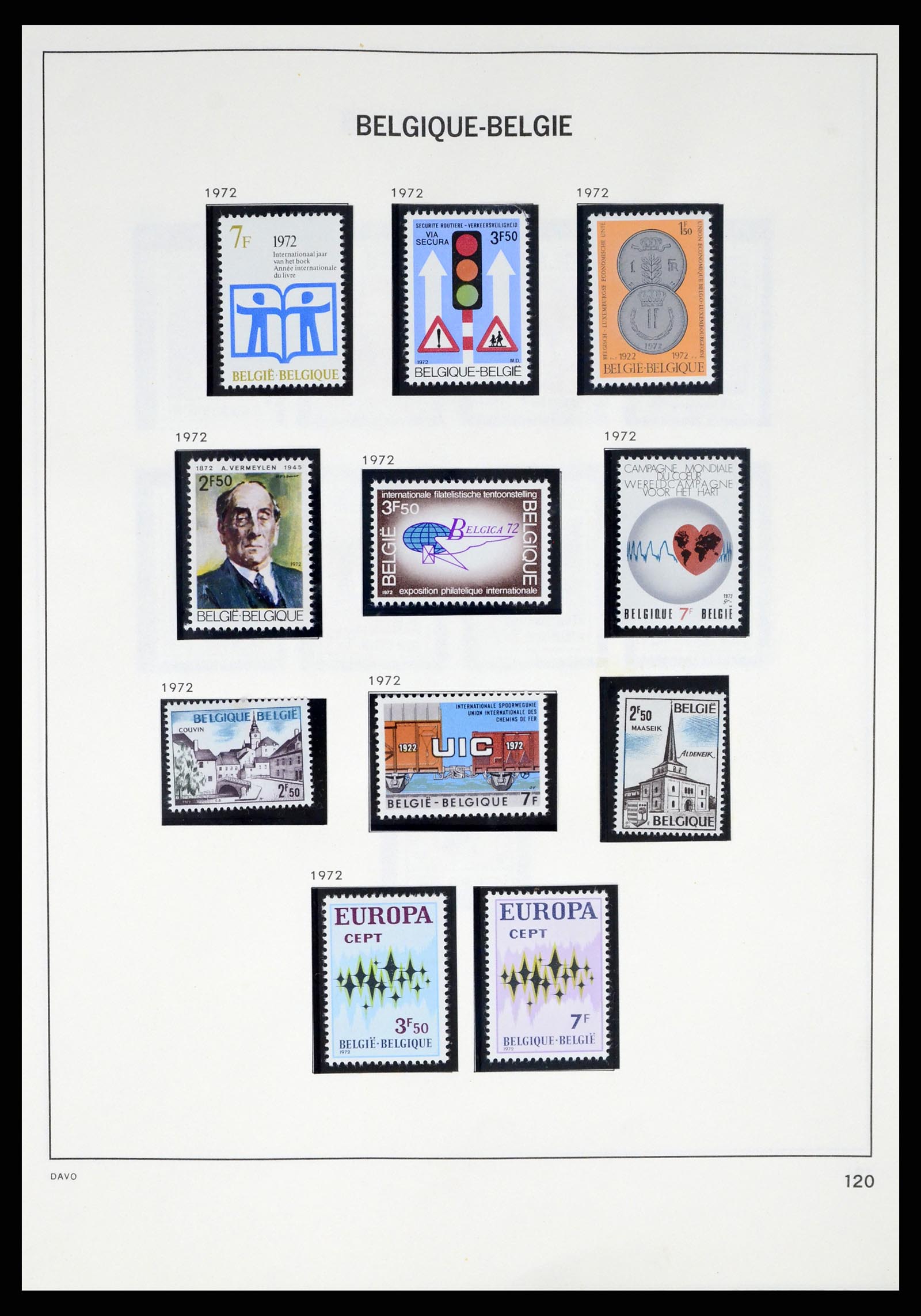 37367 119 - Postzegelverzameling 37367 België 1849-2003.