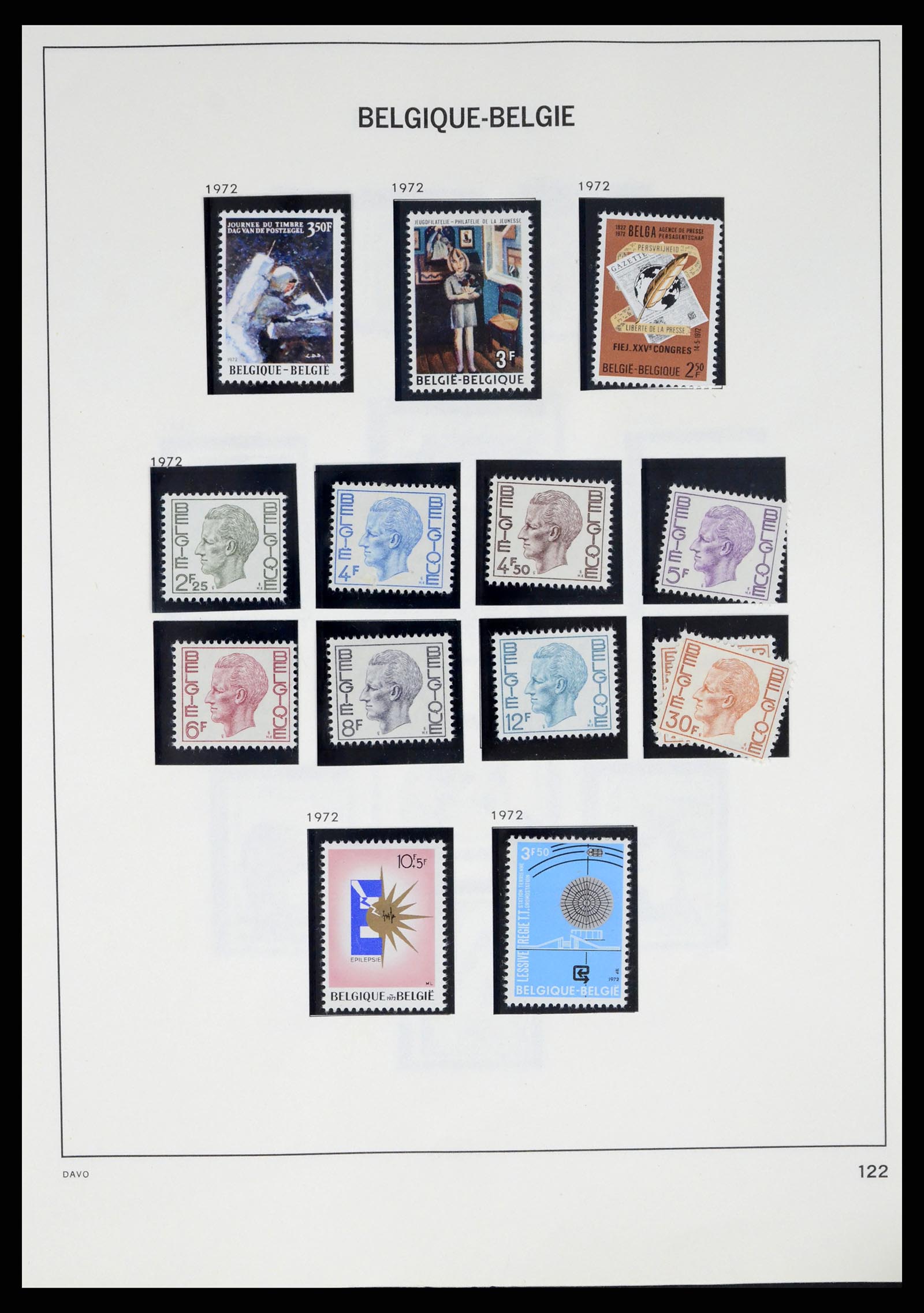 37367 121 - Postzegelverzameling 37367 België 1849-2003.