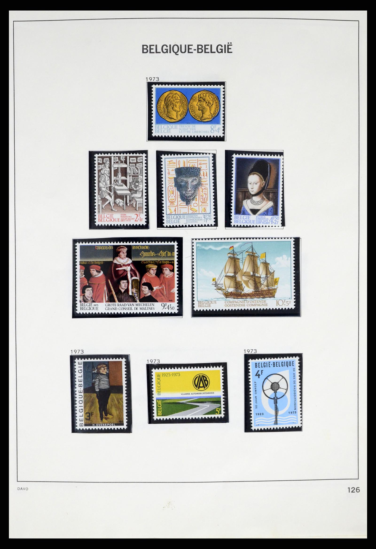 37367 125 - Postzegelverzameling 37367 België 1849-2003.