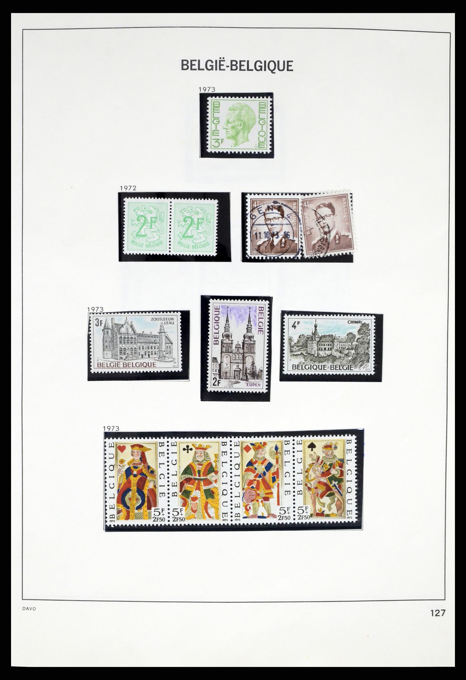 37367 126 - Postzegelverzameling 37367 België 1849-2003.