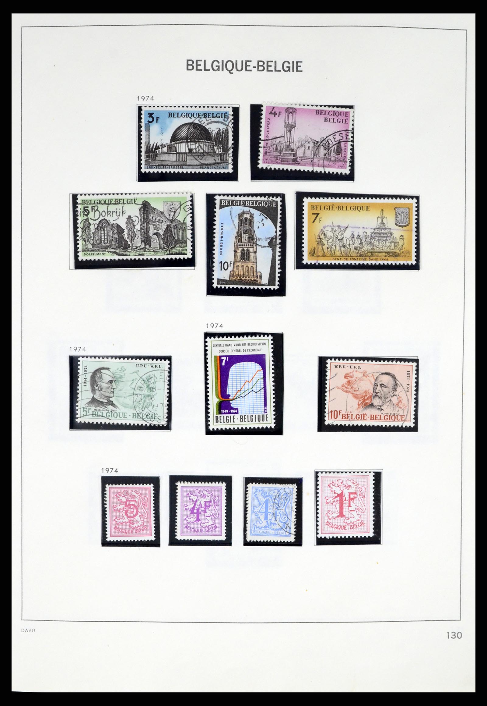 37367 130 - Postzegelverzameling 37367 België 1849-2003.