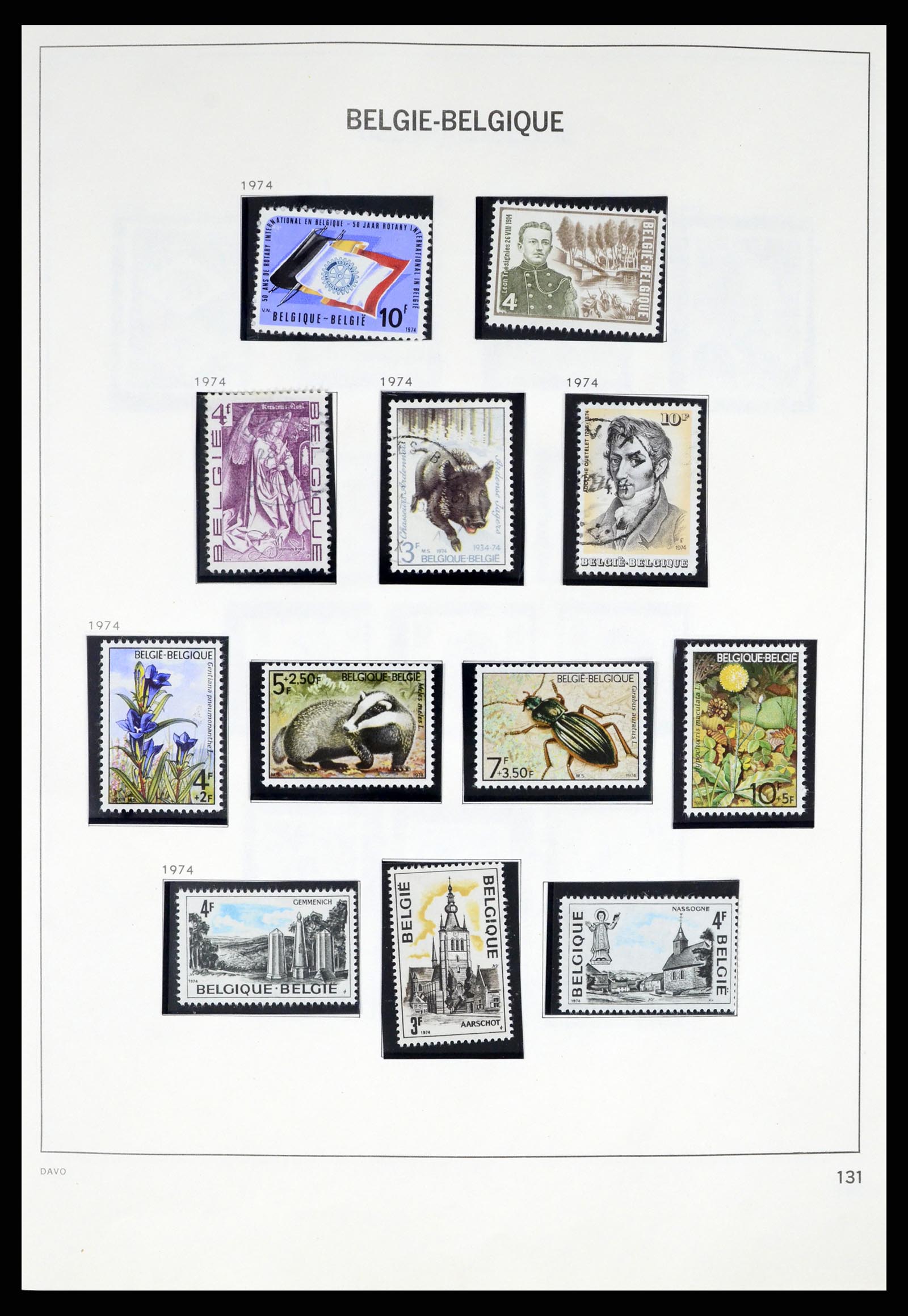 37367 131 - Postzegelverzameling 37367 België 1849-2003.