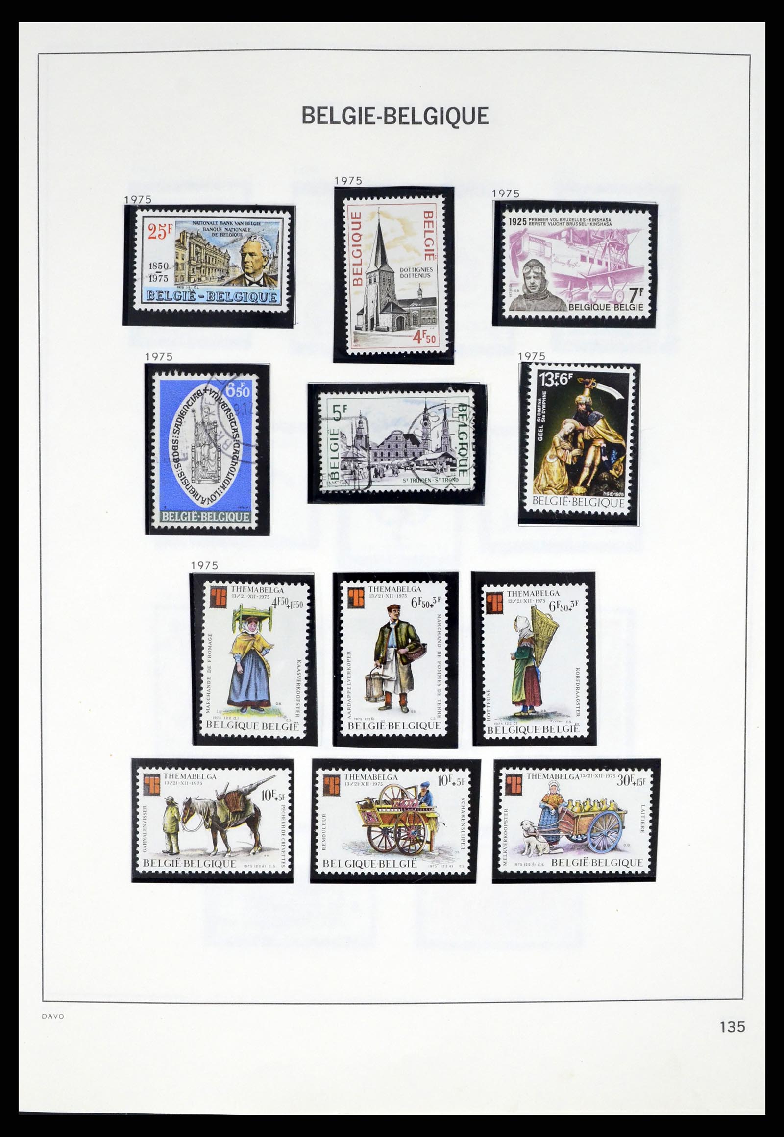 37367 135 - Postzegelverzameling 37367 België 1849-2003.