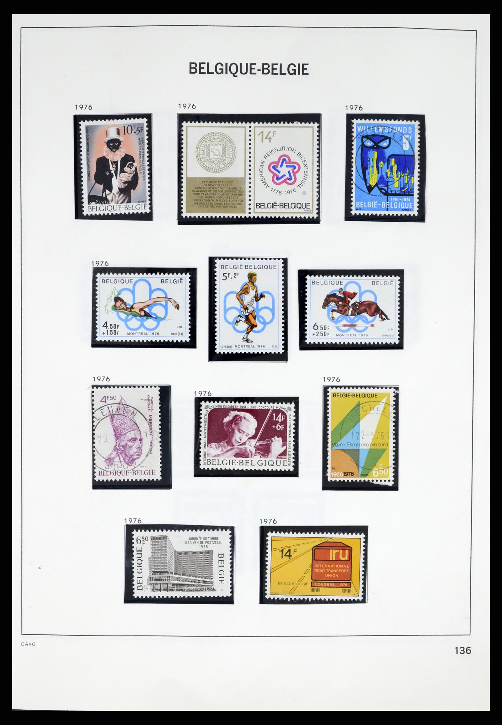 37367 136 - Postzegelverzameling 37367 België 1849-2003.