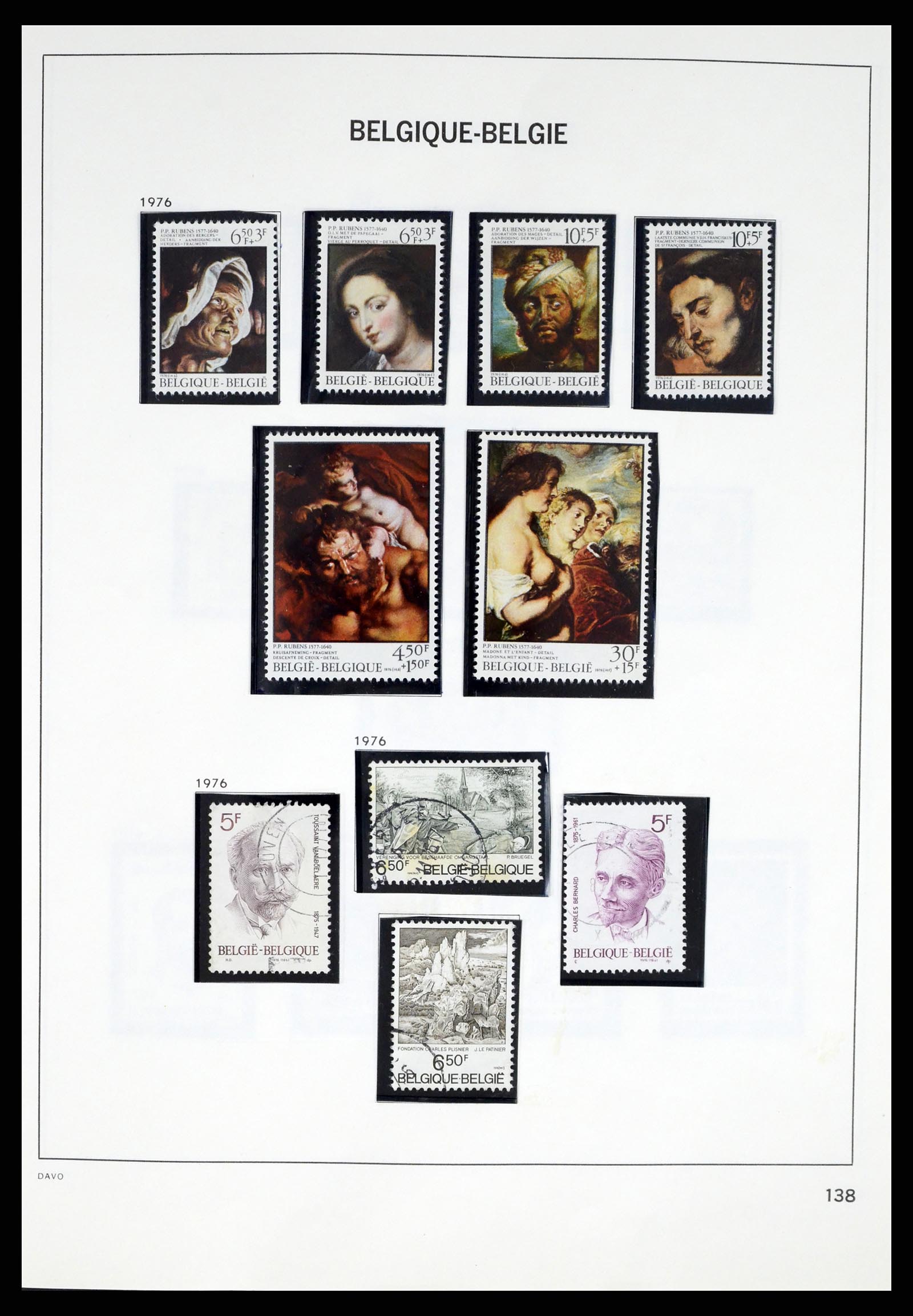 37367 138 - Postzegelverzameling 37367 België 1849-2003.