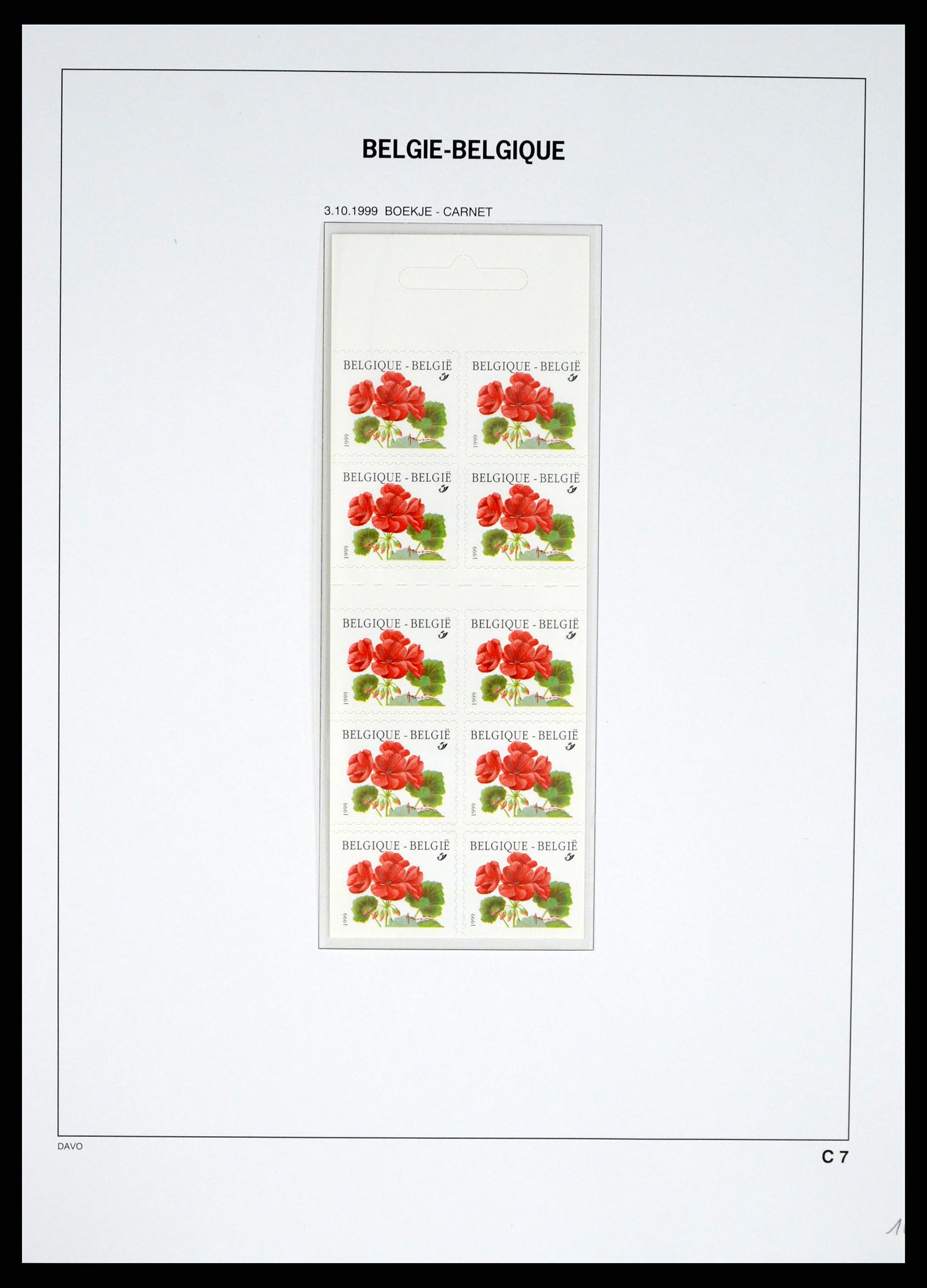 37367 266 - Postzegelverzameling 37367 België 1849-2003.