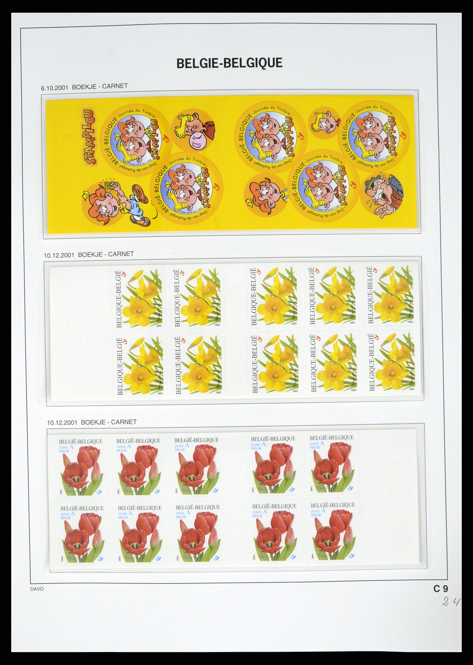 37367 290 - Postzegelverzameling 37367 België 1849-2003.