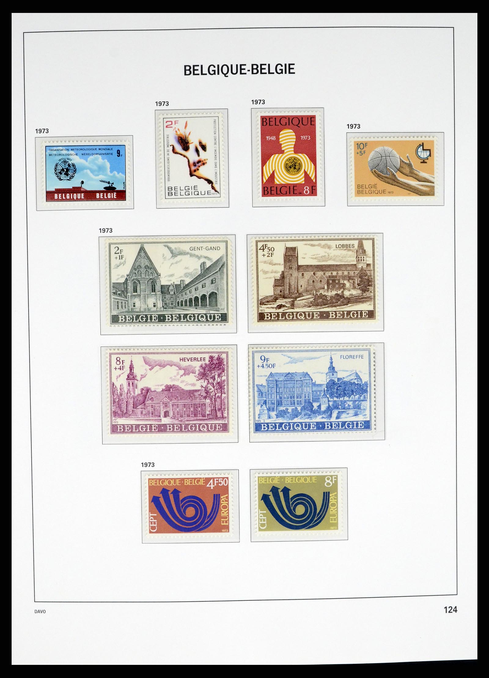 37368 013 - Postzegelverzameling 37368 België 1969-2003.
