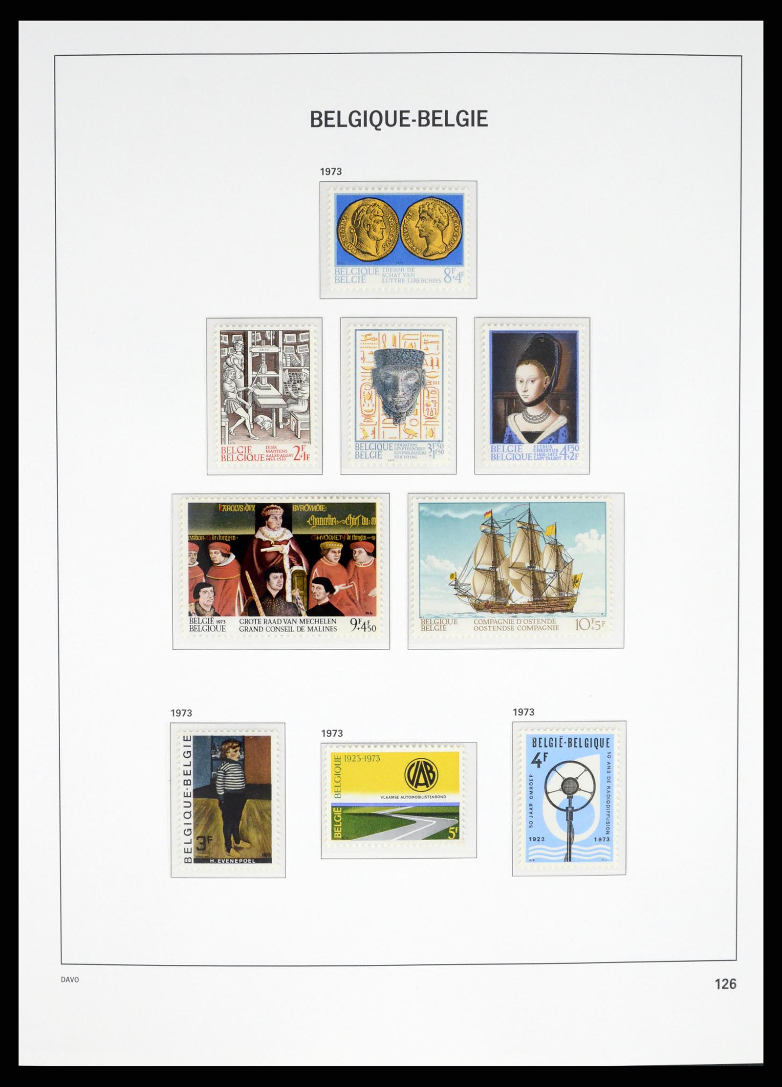 37368 015 - Postzegelverzameling 37368 België 1969-2003.