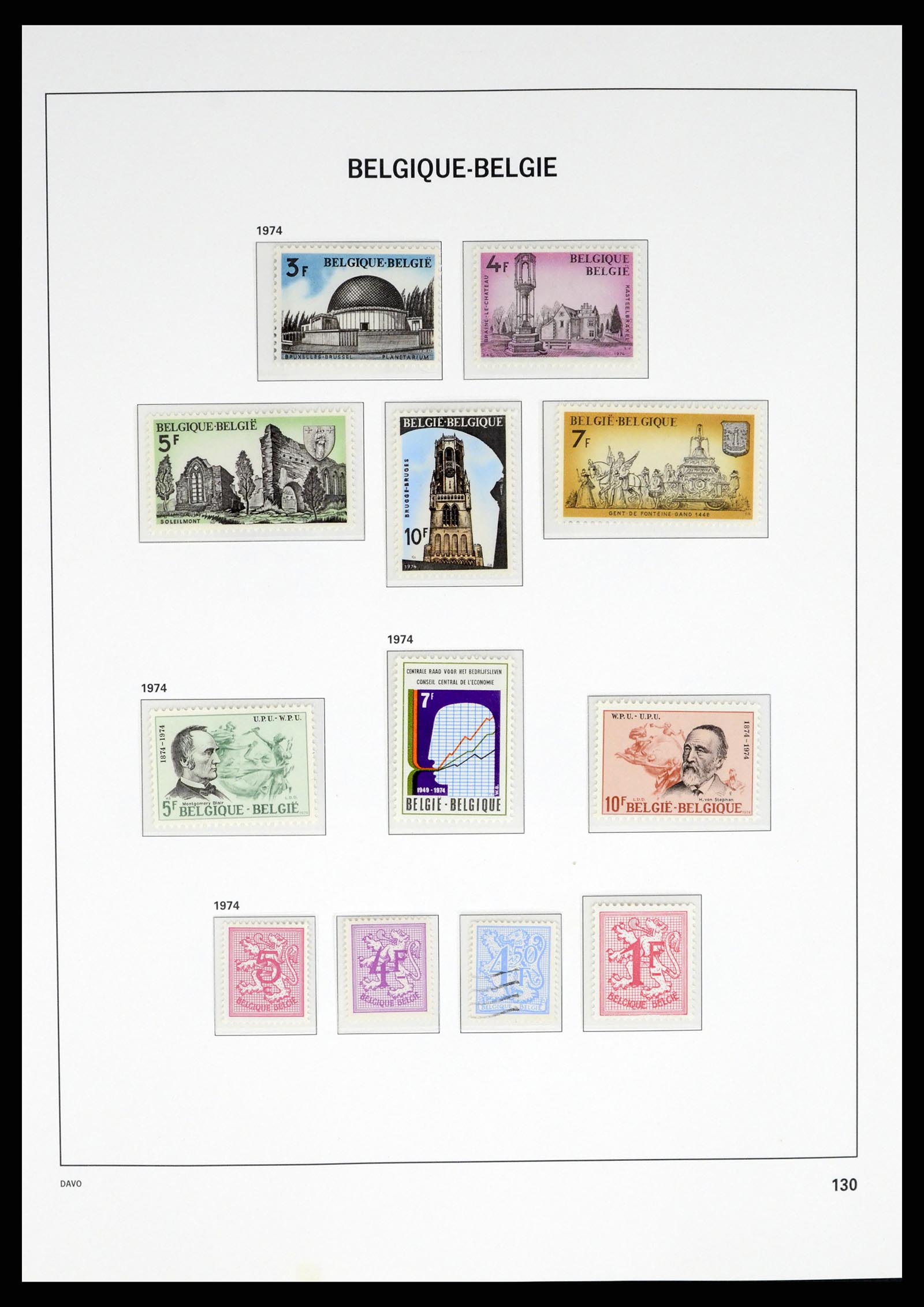 37368 019 - Stamp collection 37368 Belgium 1969-2003.