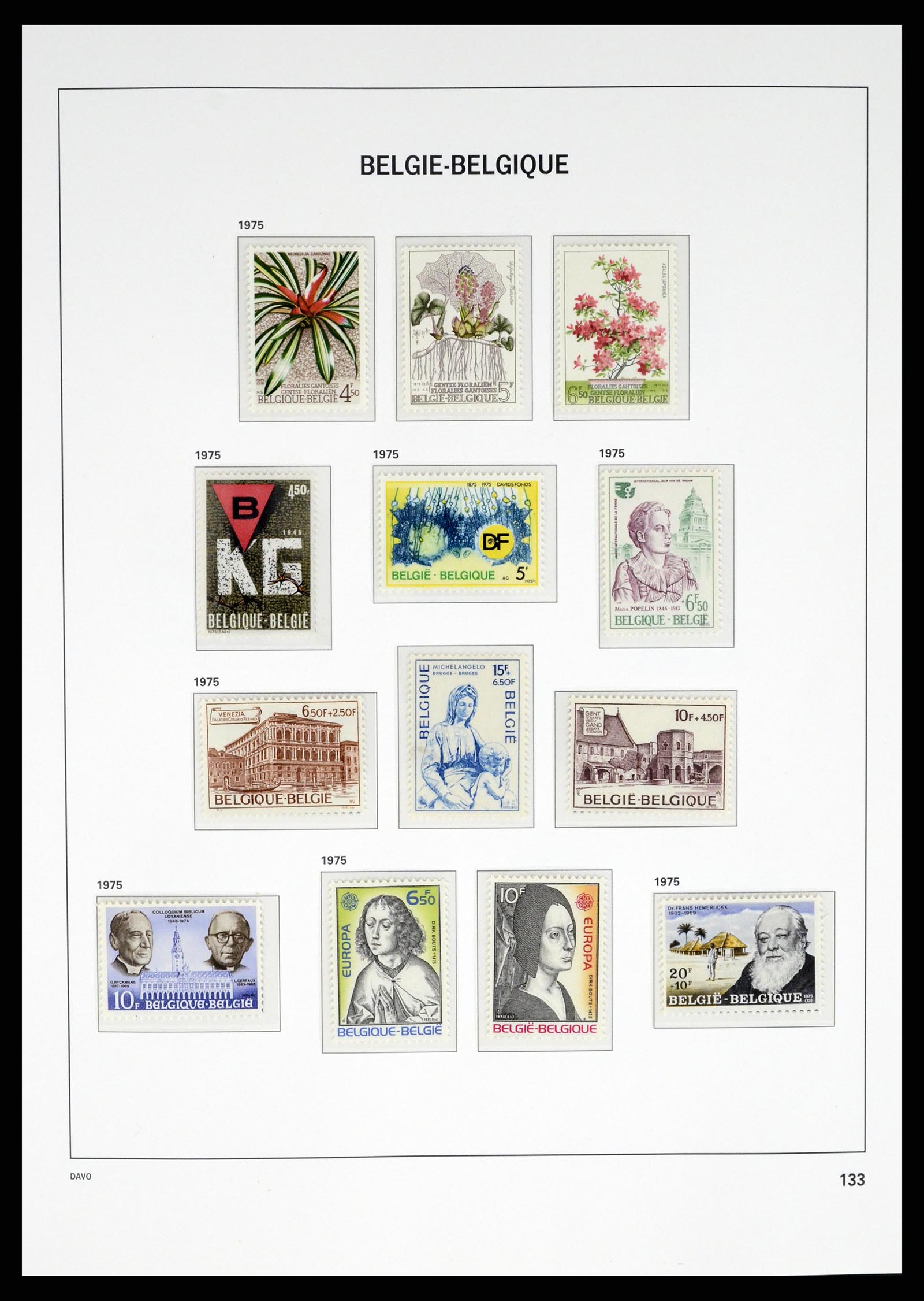 37368 022 - Stamp collection 37368 Belgium 1969-2003.