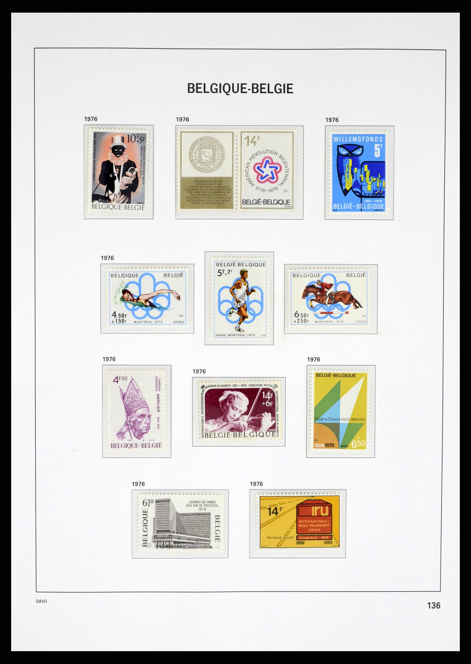 37368 025 - Stamp collection 37368 Belgium 1969-2003.
