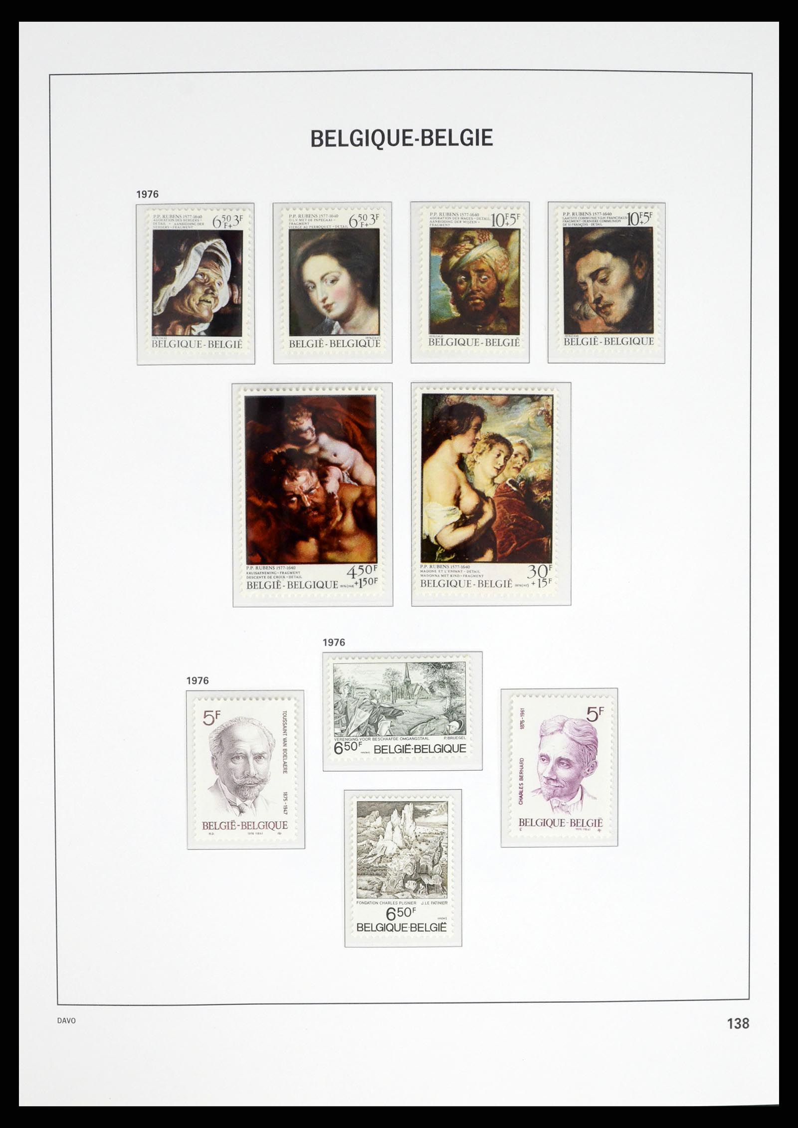 37368 027 - Stamp collection 37368 Belgium 1969-2003.