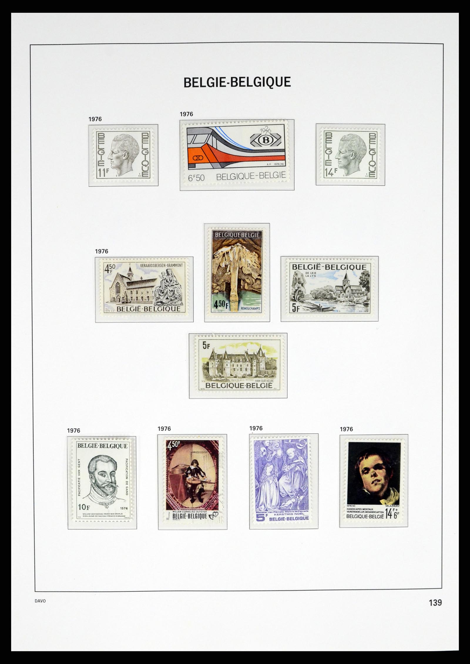 37368 028 - Stamp collection 37368 Belgium 1969-2003.